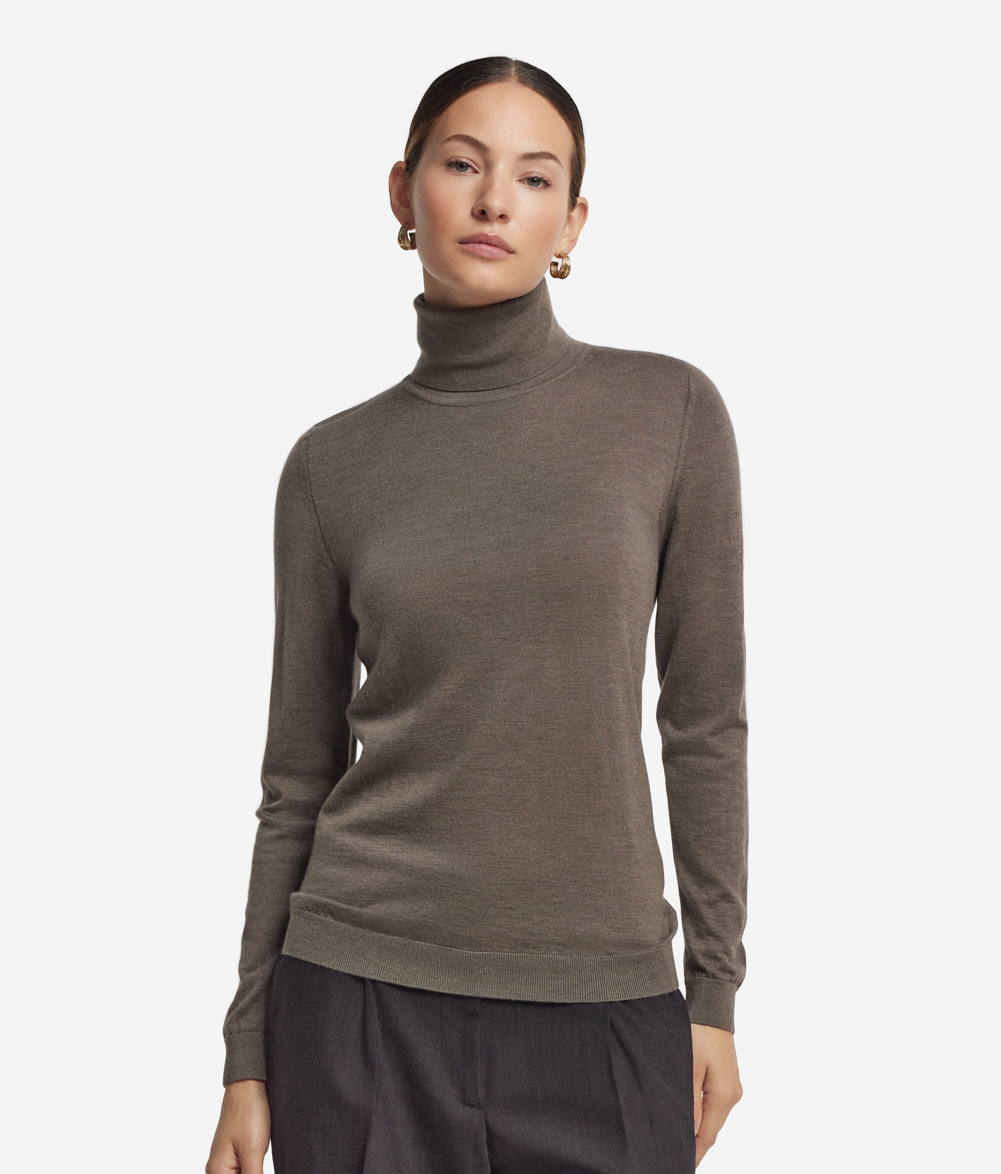 Rollkragenpullover aus Kaschmir Ultrafine