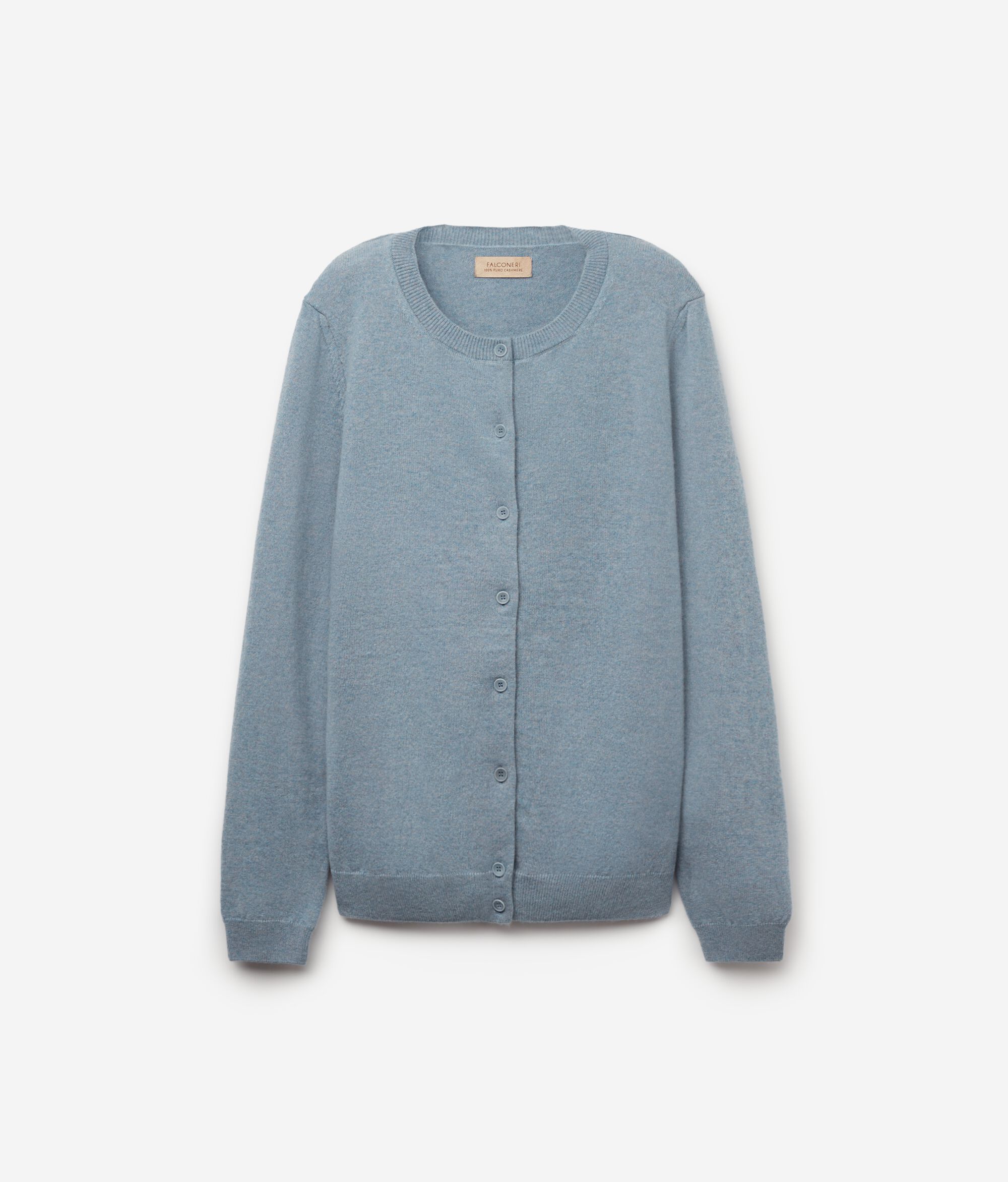 Svetřík s Kulatým Výstřihem z Kašmíru Ultrasoft