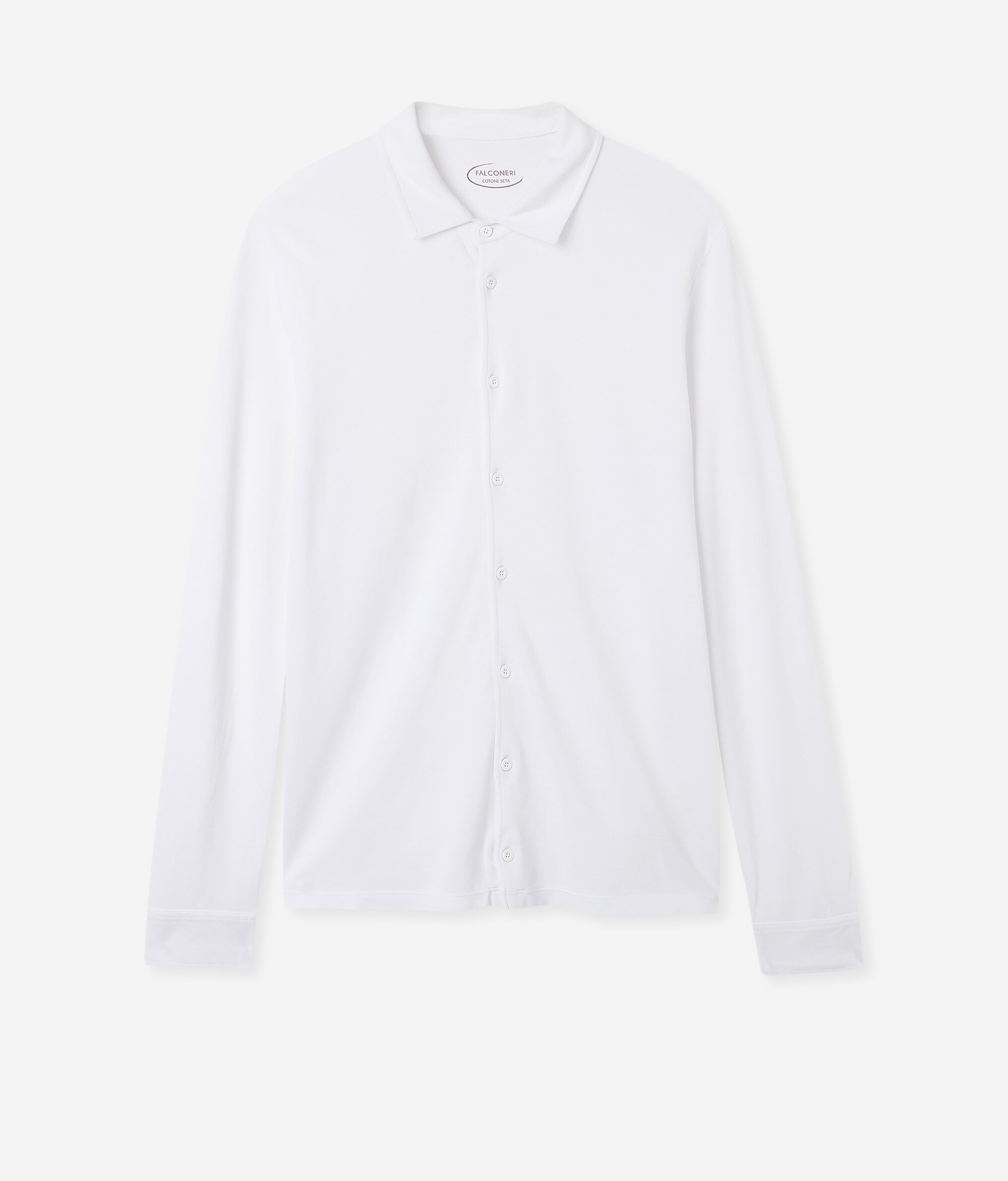 Camisa de Cotó i Seda Piqué