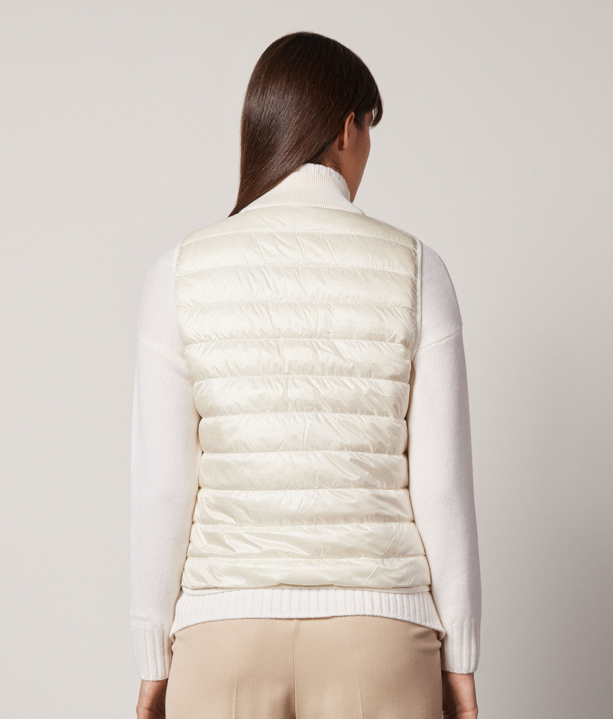 Reversible Cashmere Down Gilet