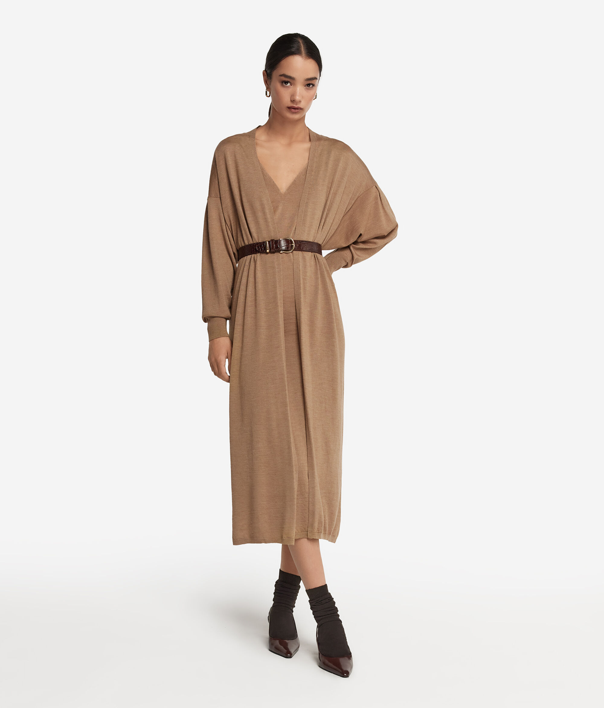 Long-Cardigan aus Kaschmir Ultrafine