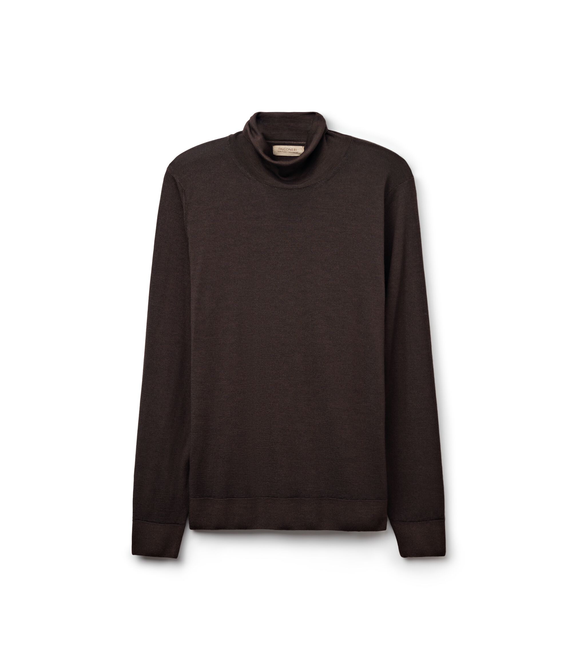 Jersey de cuello vuelto de cashmere ultrafine