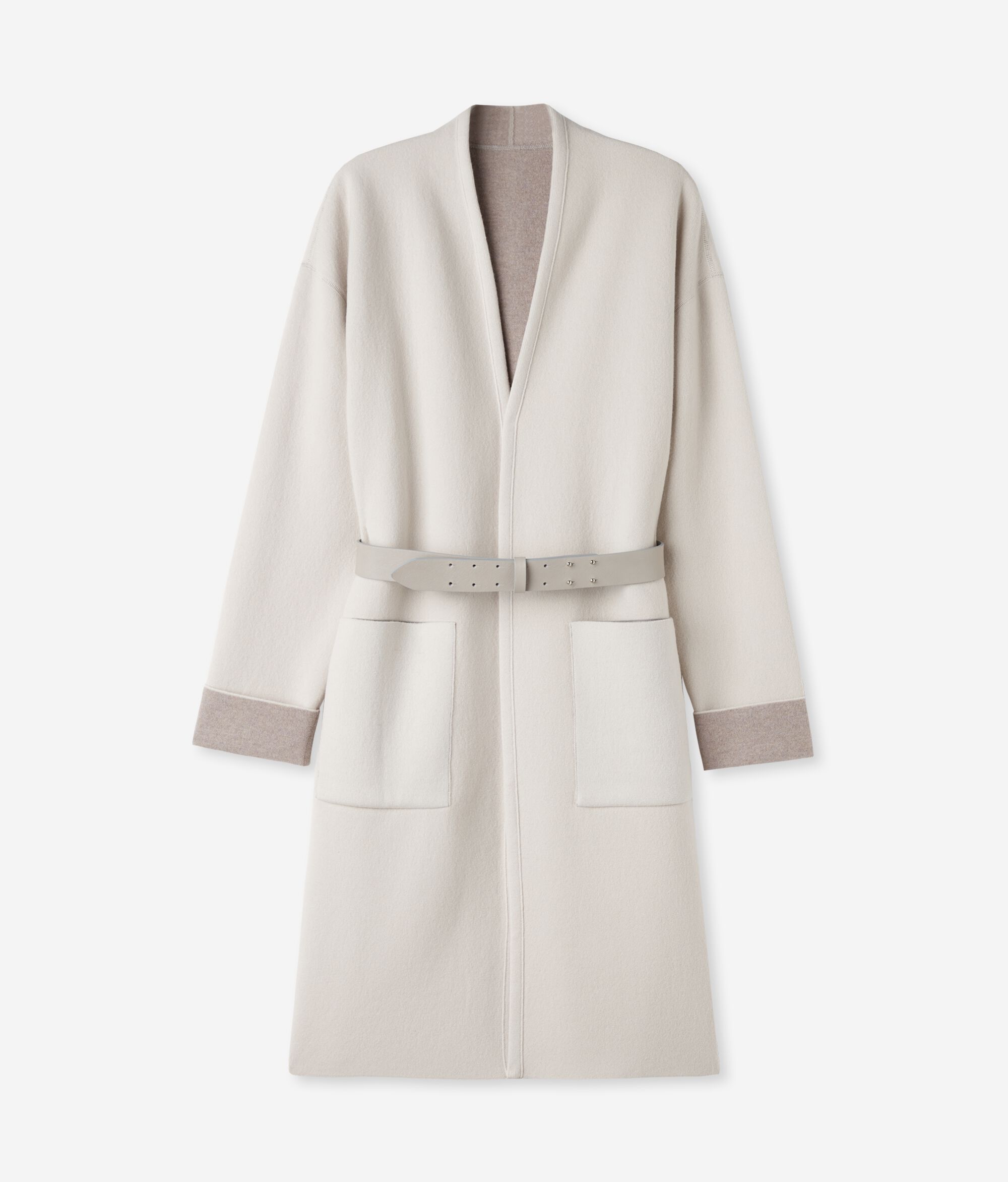 Sobretudo em Ultrasoft Cashmere Dupla Face