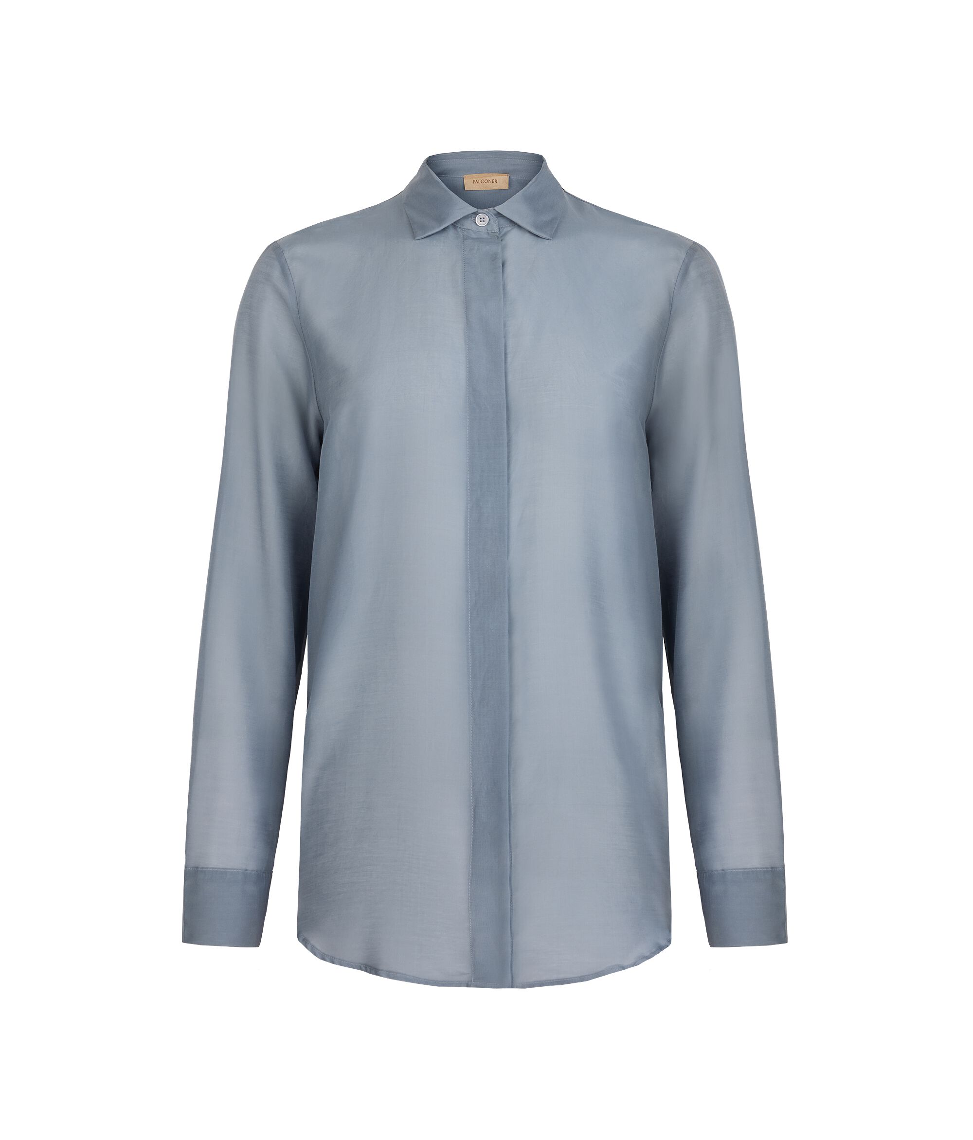 Cotton Muslin Collared Shirt