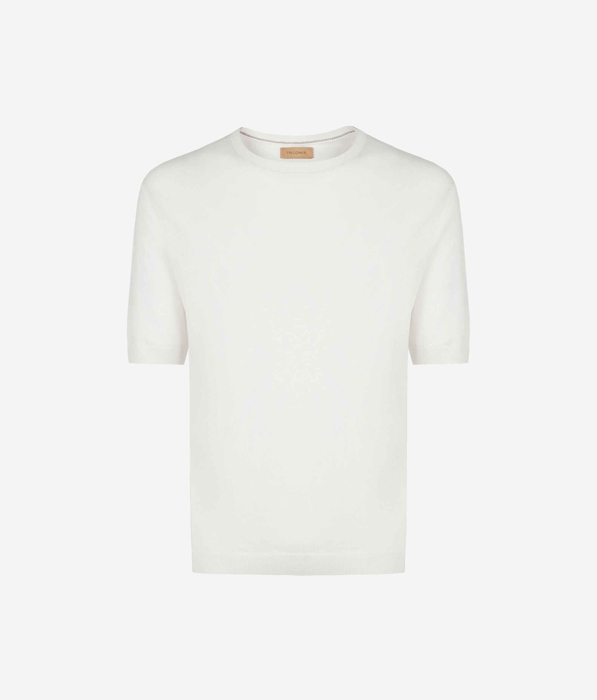 T-shirt από Λινό και Βαμβάκι
