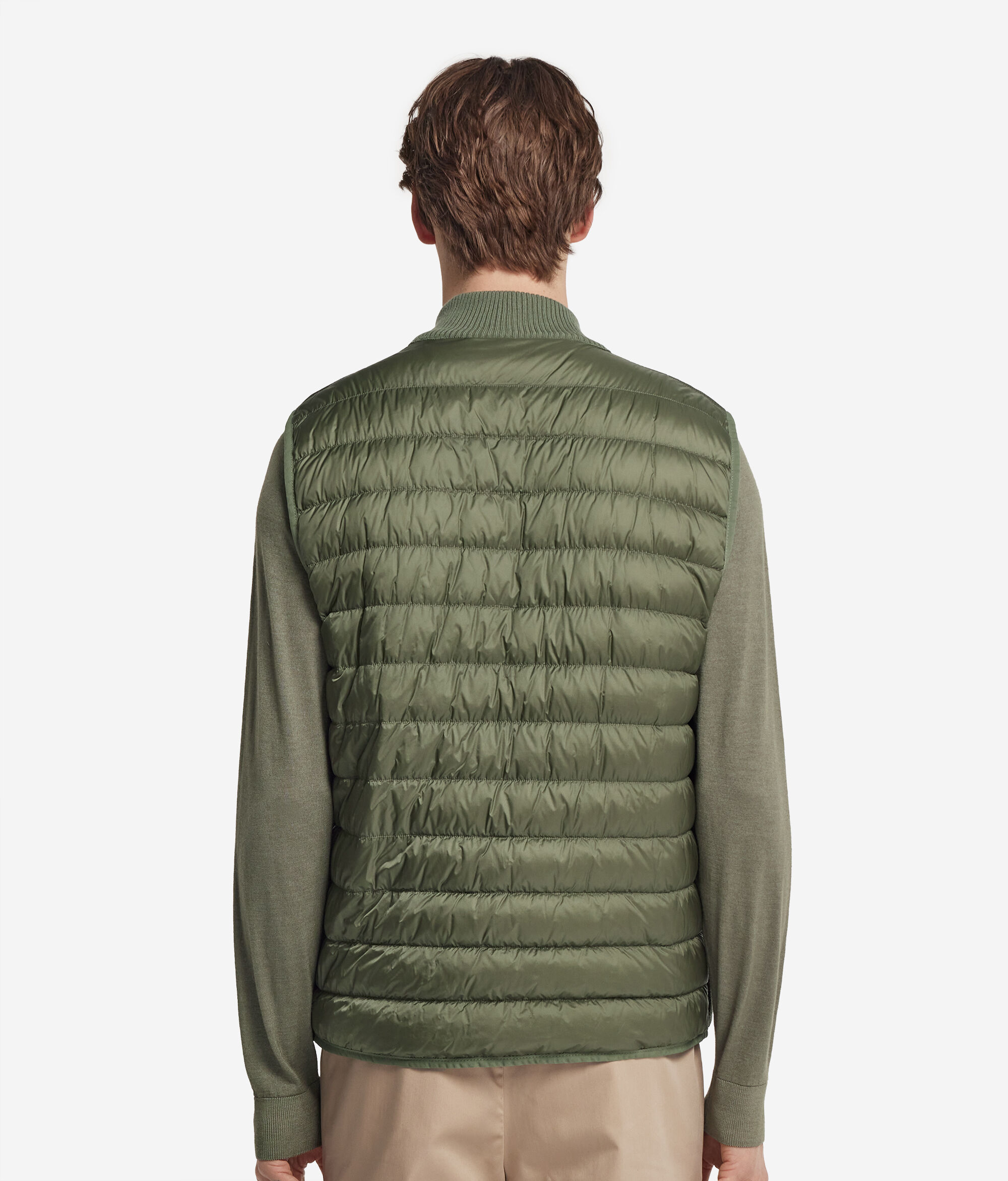 Reversible Cashmere Down Gilet