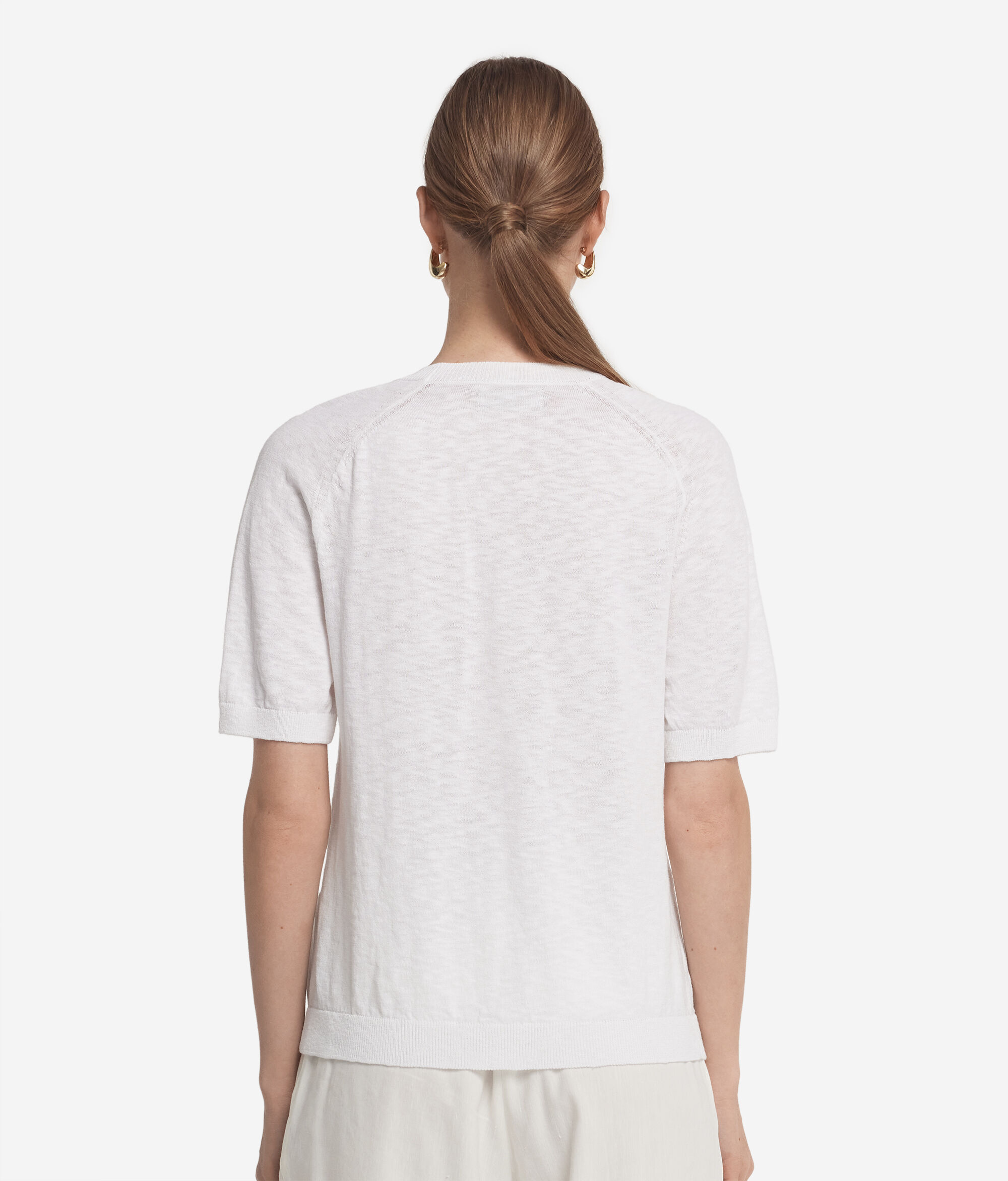 T-Shirt Mε Στρογγυλή Λαιμόκοψη Twist
