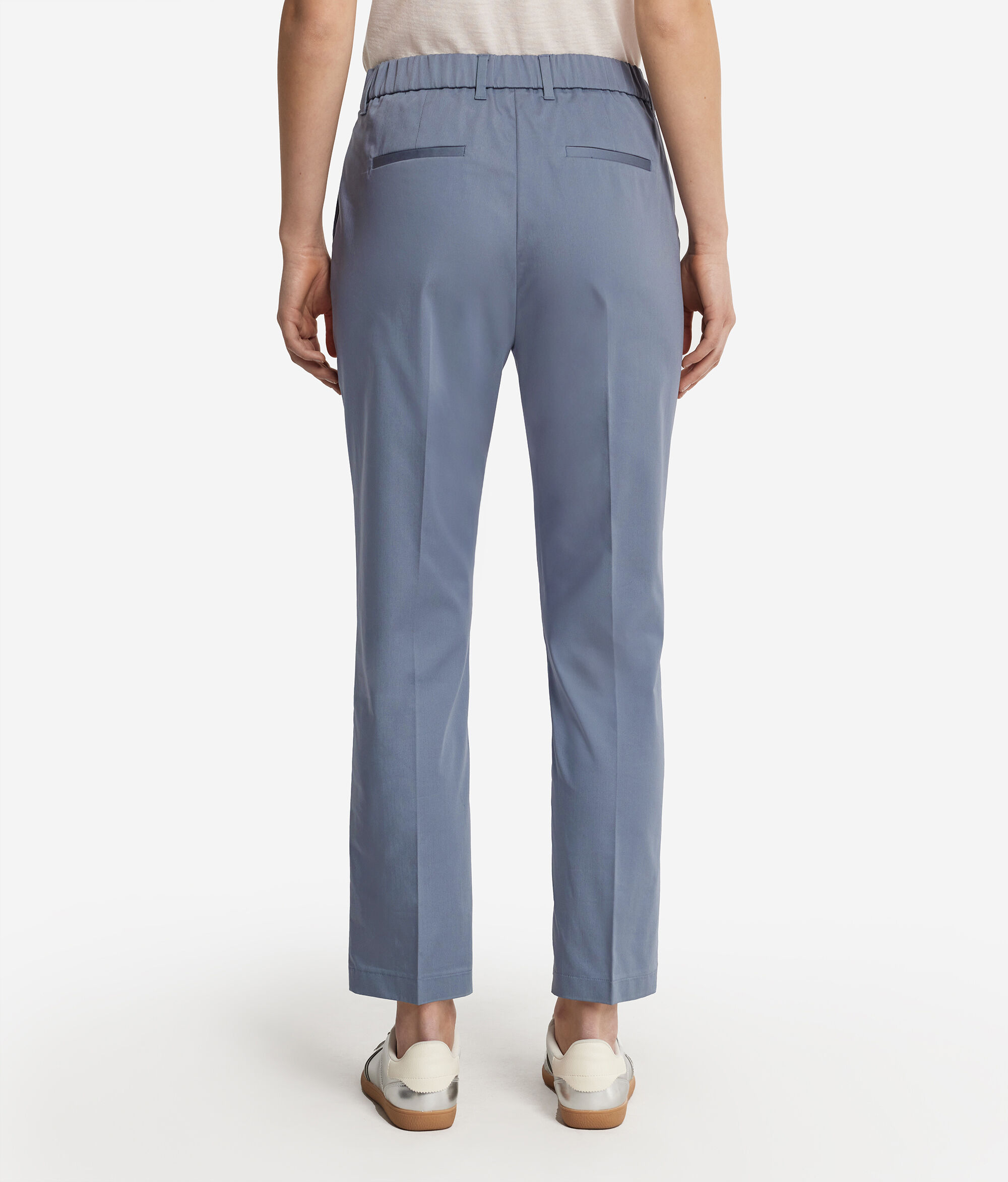 Zippered Cigarette Pants