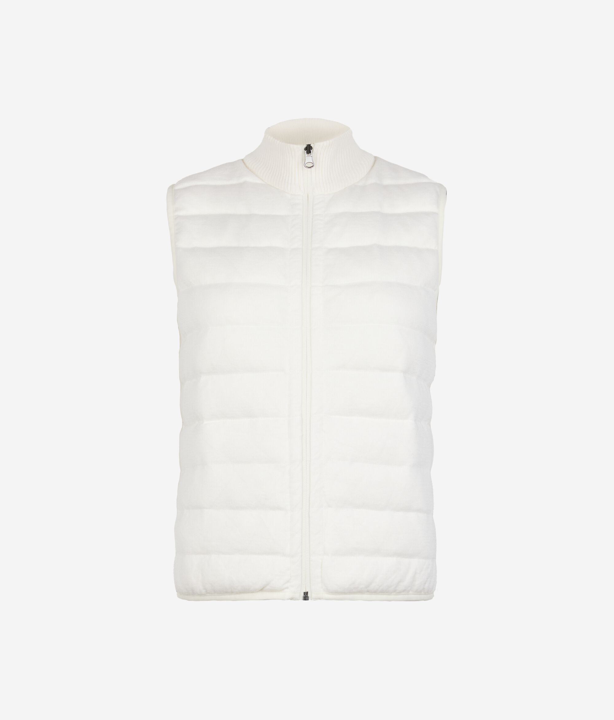 Armilla de plomes de cashmere reversible