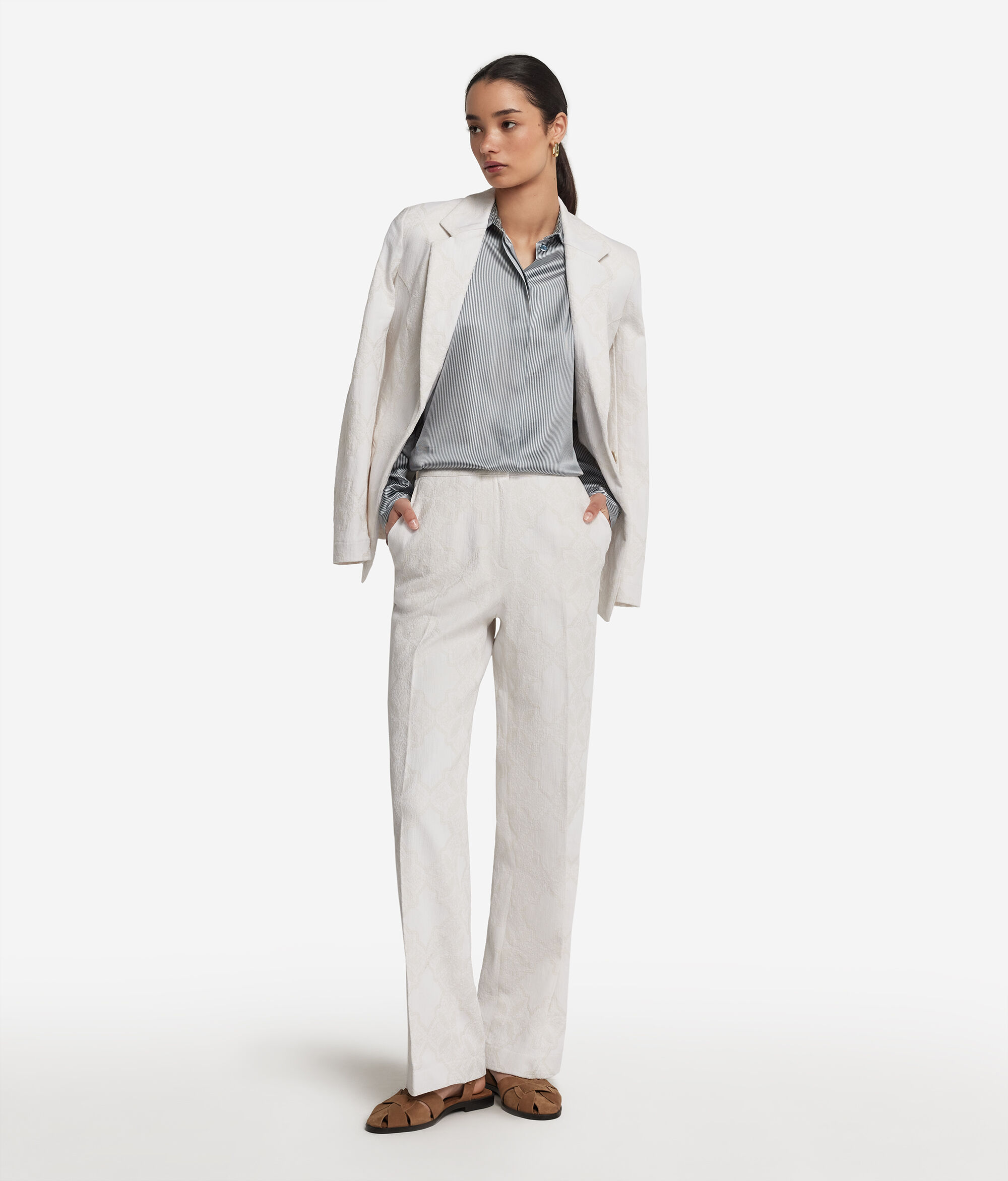 Pantalone Jacquard