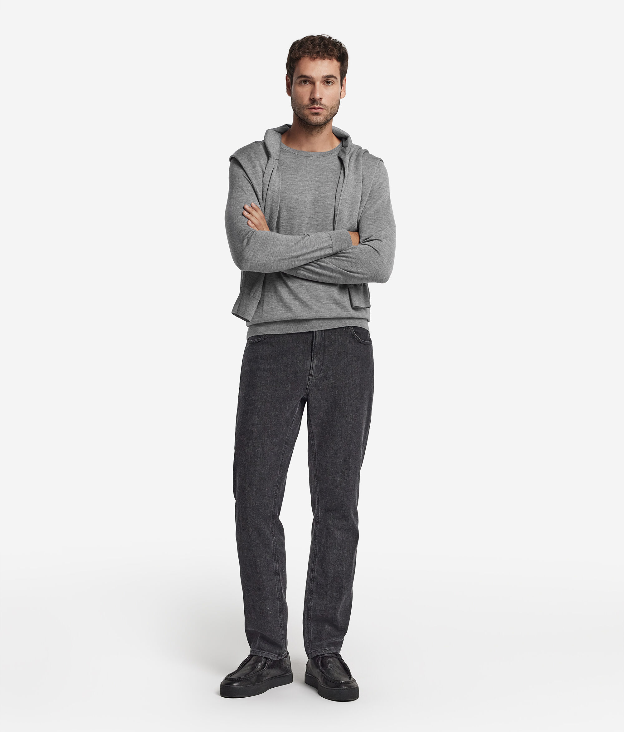 Jersei de coll rodó de Cashmere Ultrafine