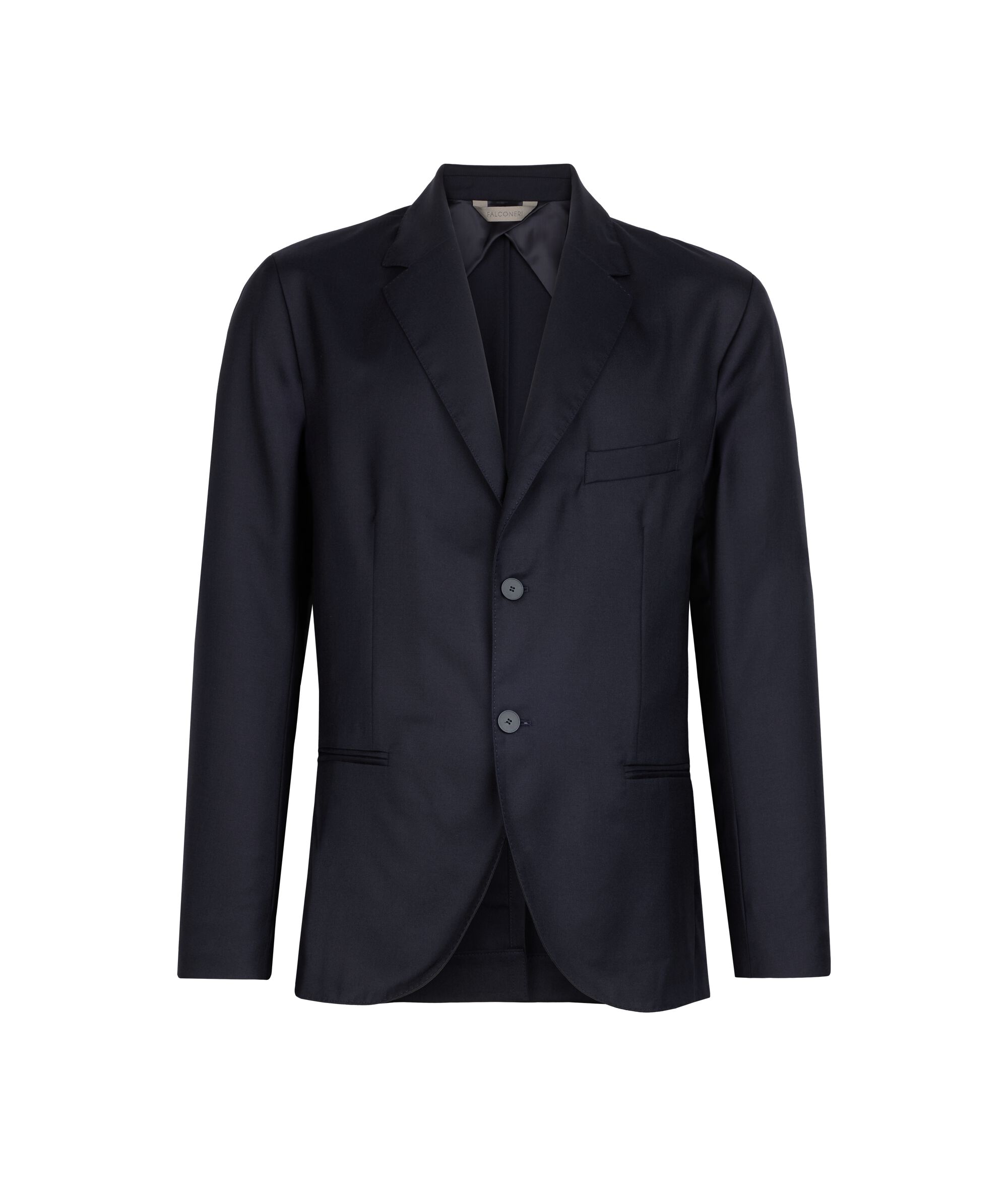 Single-Breasted Cashmere Silk Jacket