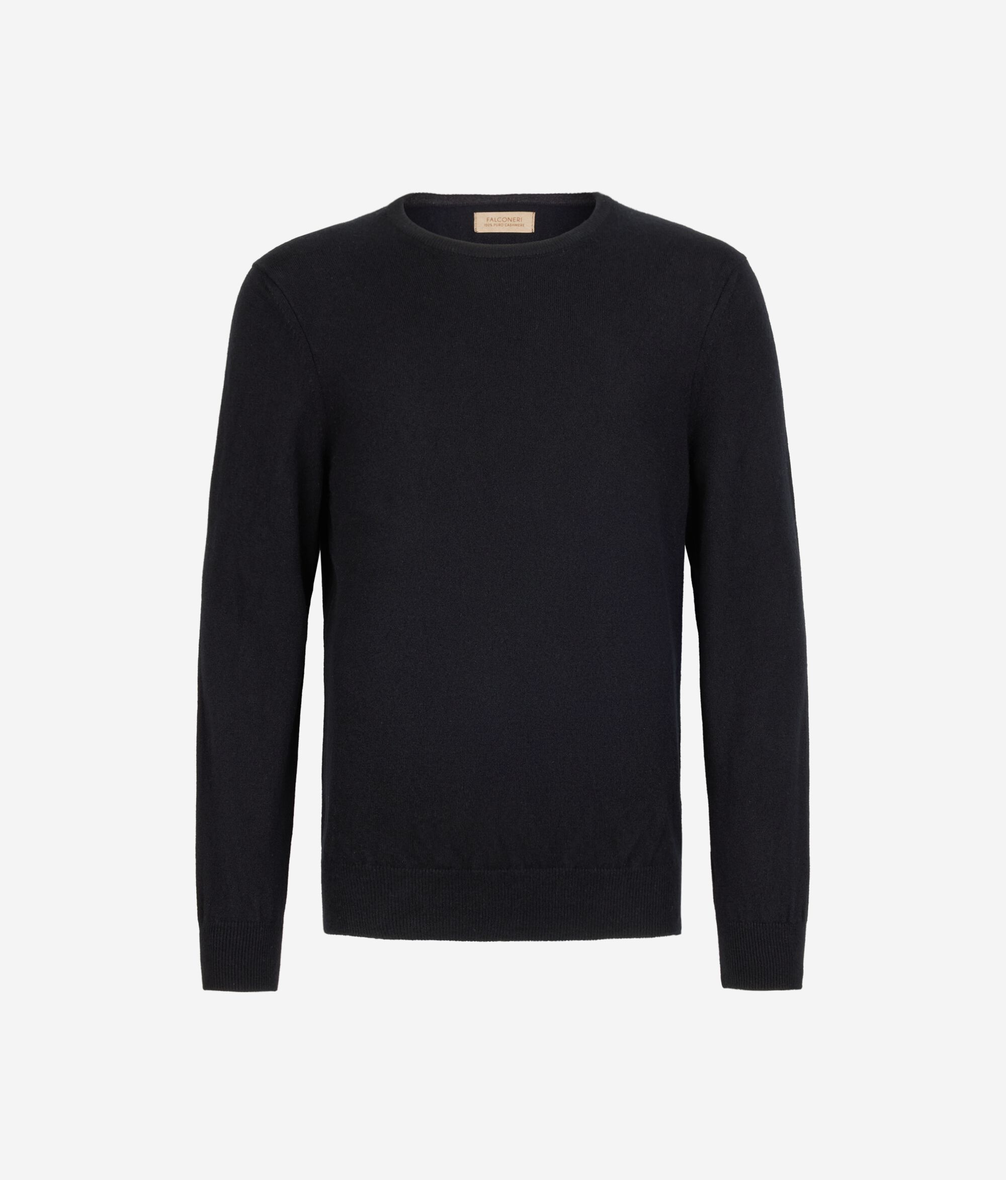 Pull home en cachemire ultra-doux à col rond