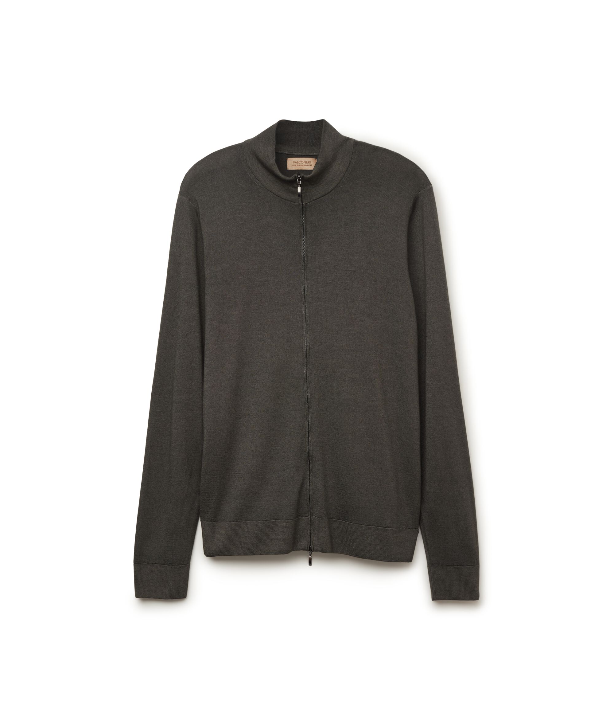 Cárdigan con cremallera de cashmere_9065