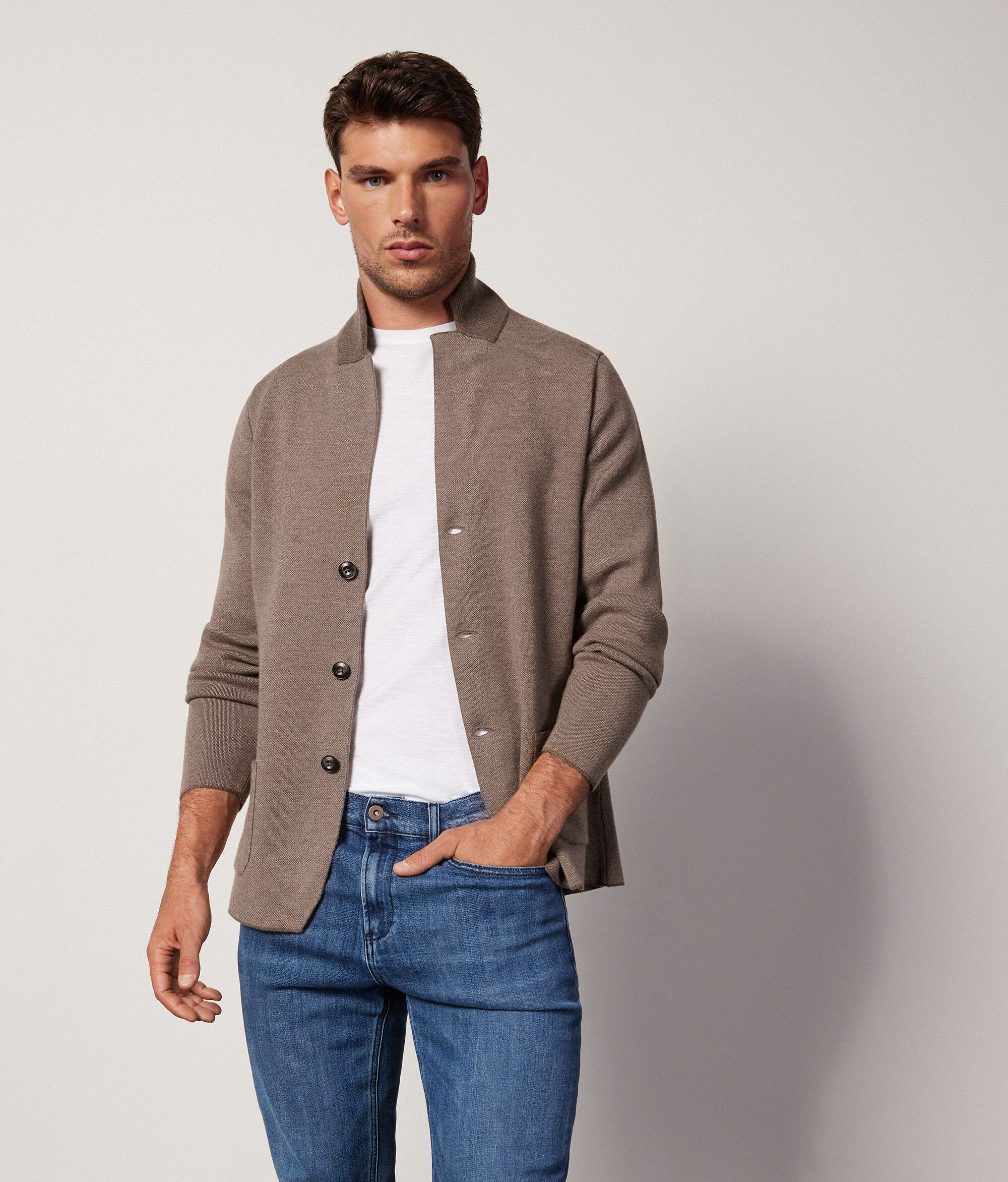 Casaco Tweed