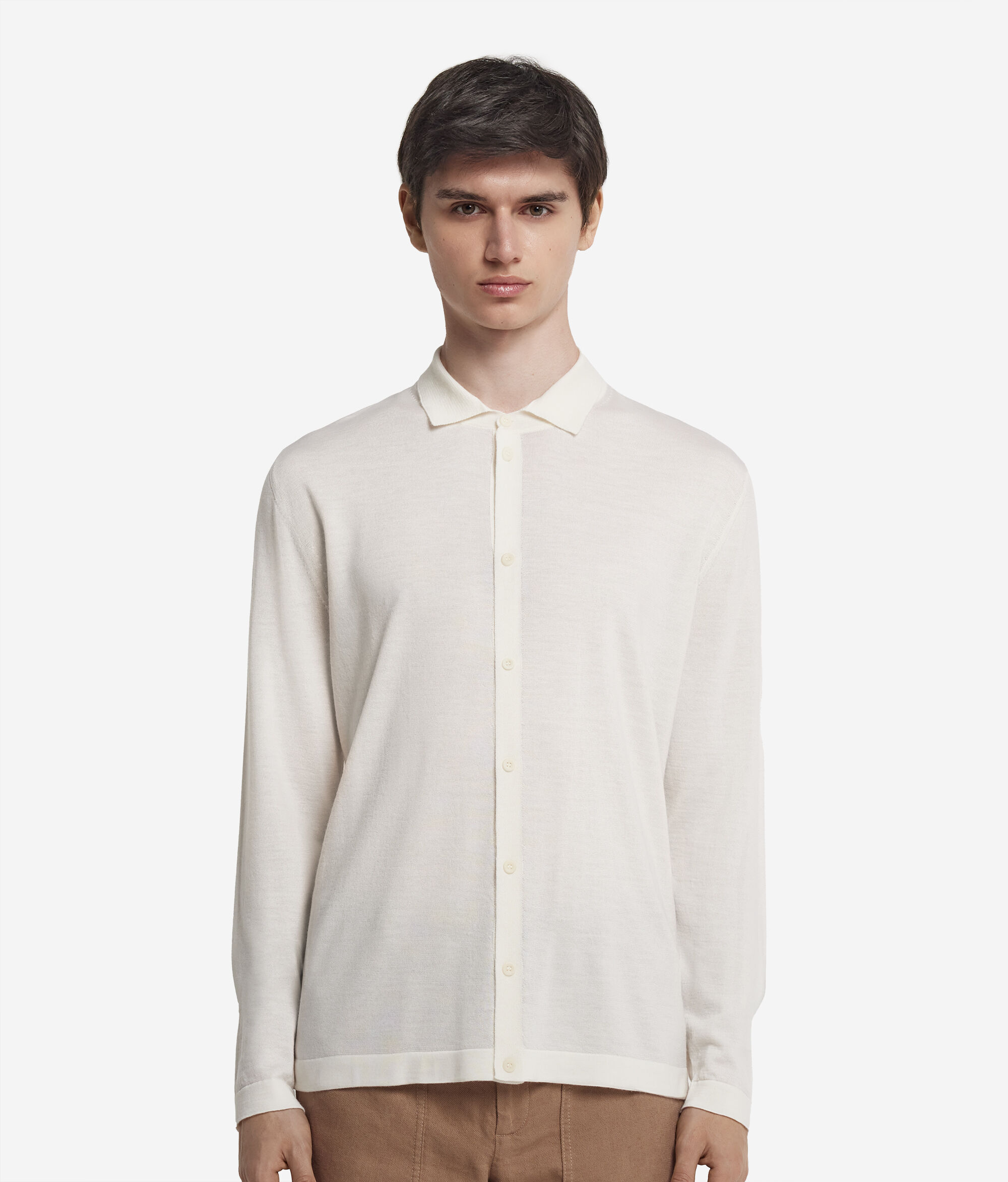 Πλεκτό Πουκάμισο από Ultrafine Cashmere