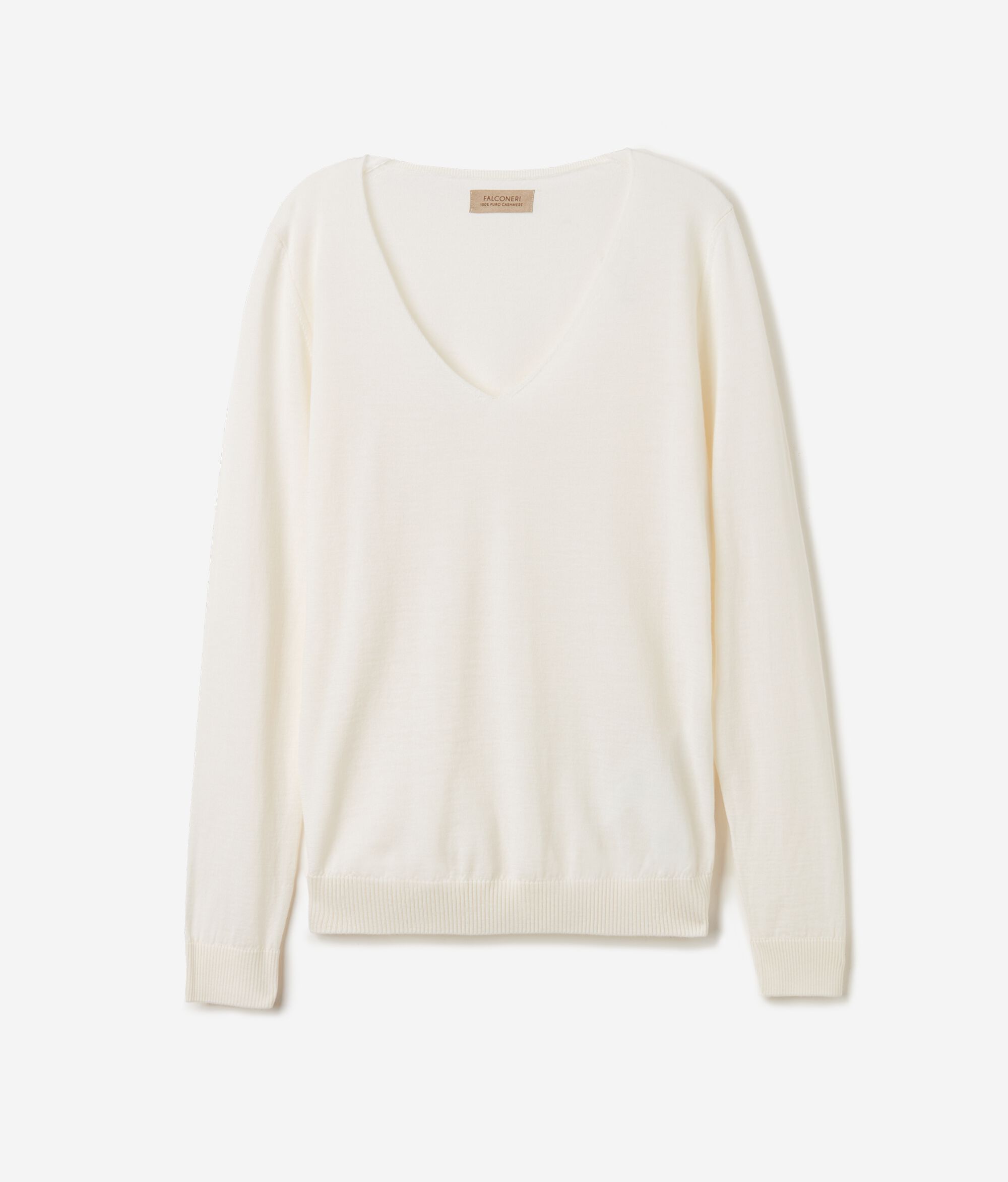 Ultrafine Cashmere V-Neck Jumper