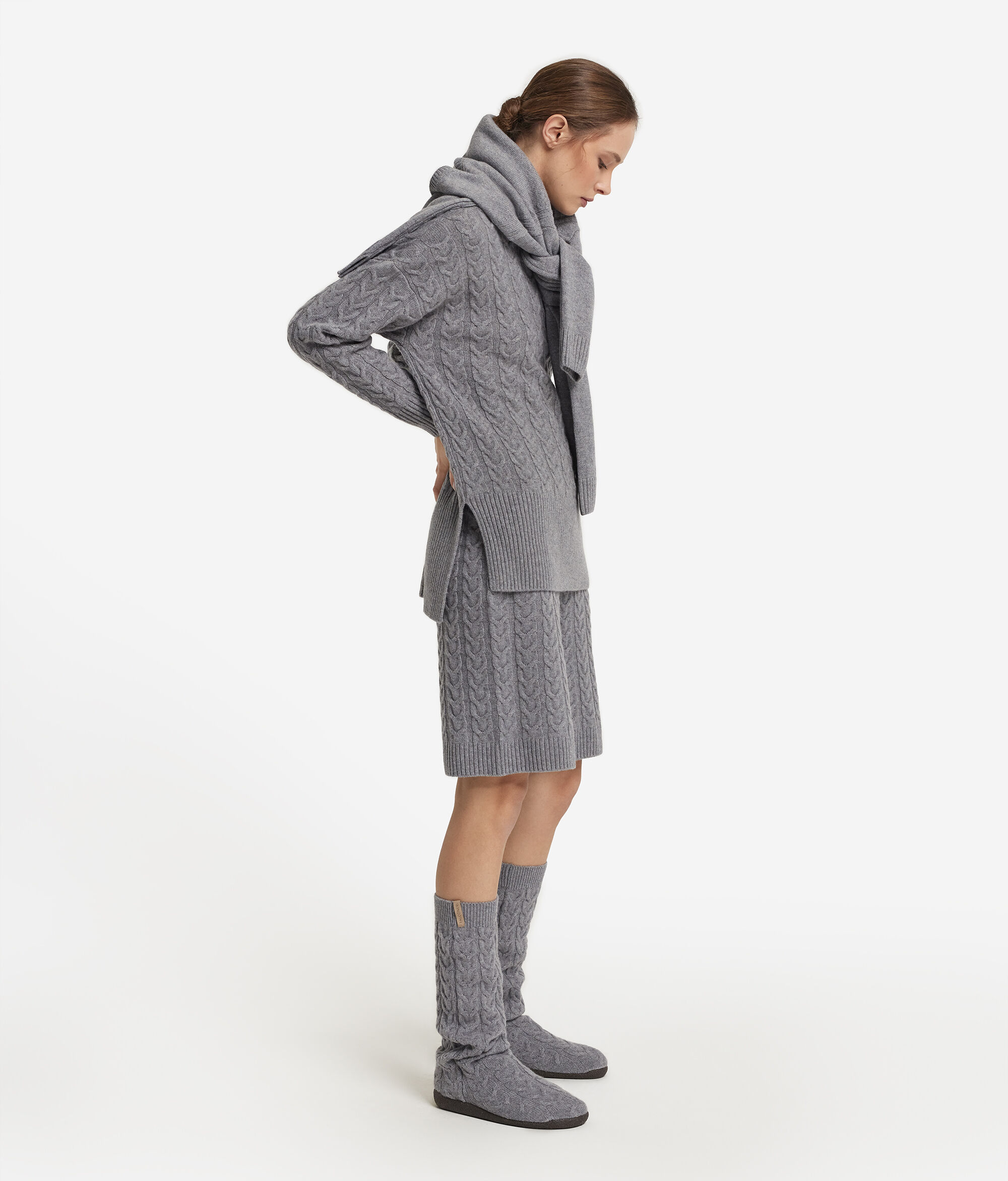 Dolcevita trecce in Cashmere Ultrasoft