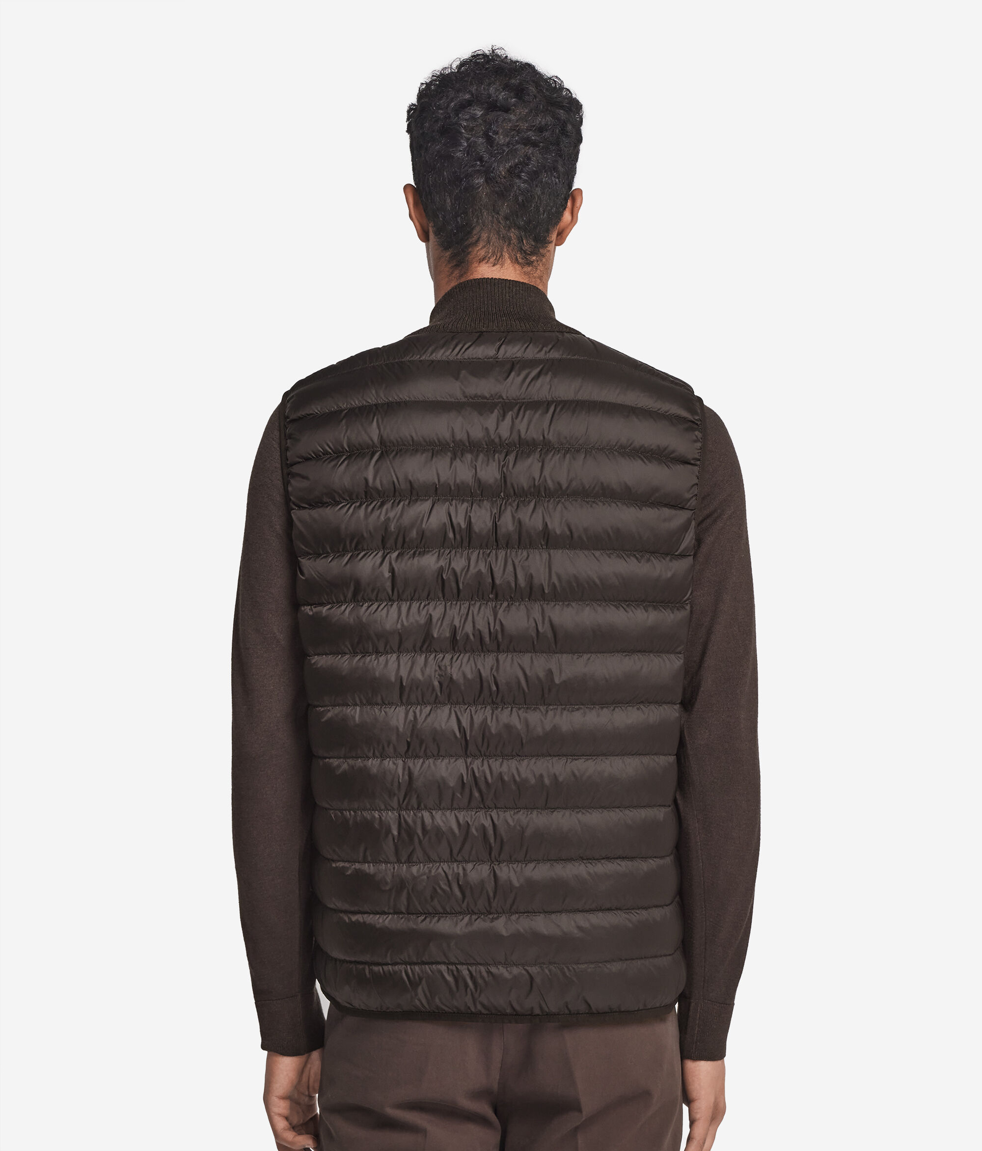 Reversible Cashmere Down Gilet