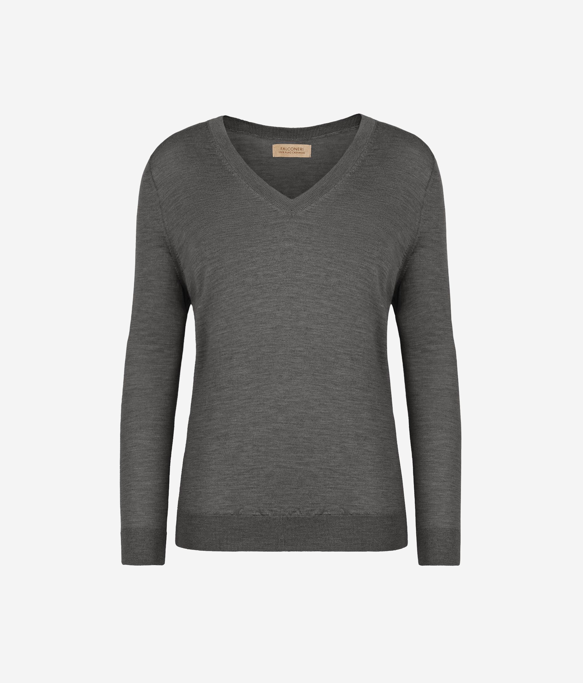 Ultrafine Cashmere V-Neck Jumper