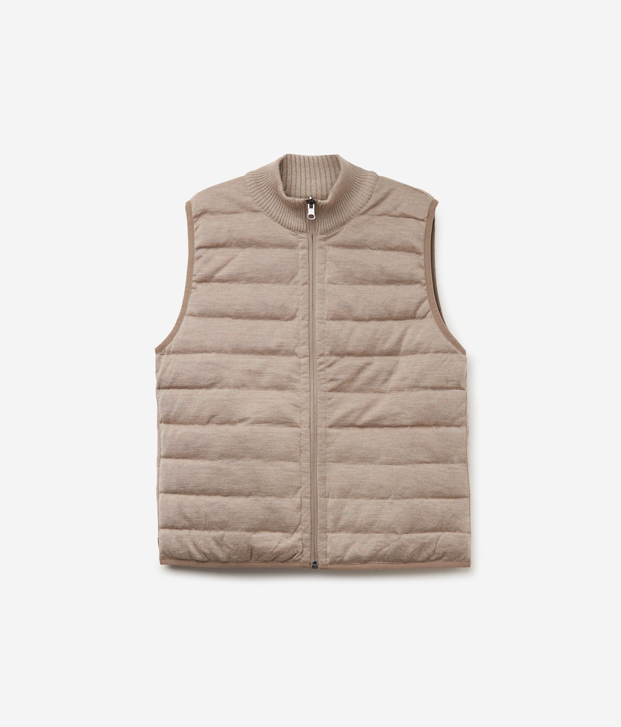 Reversible Cashmere Down Vest