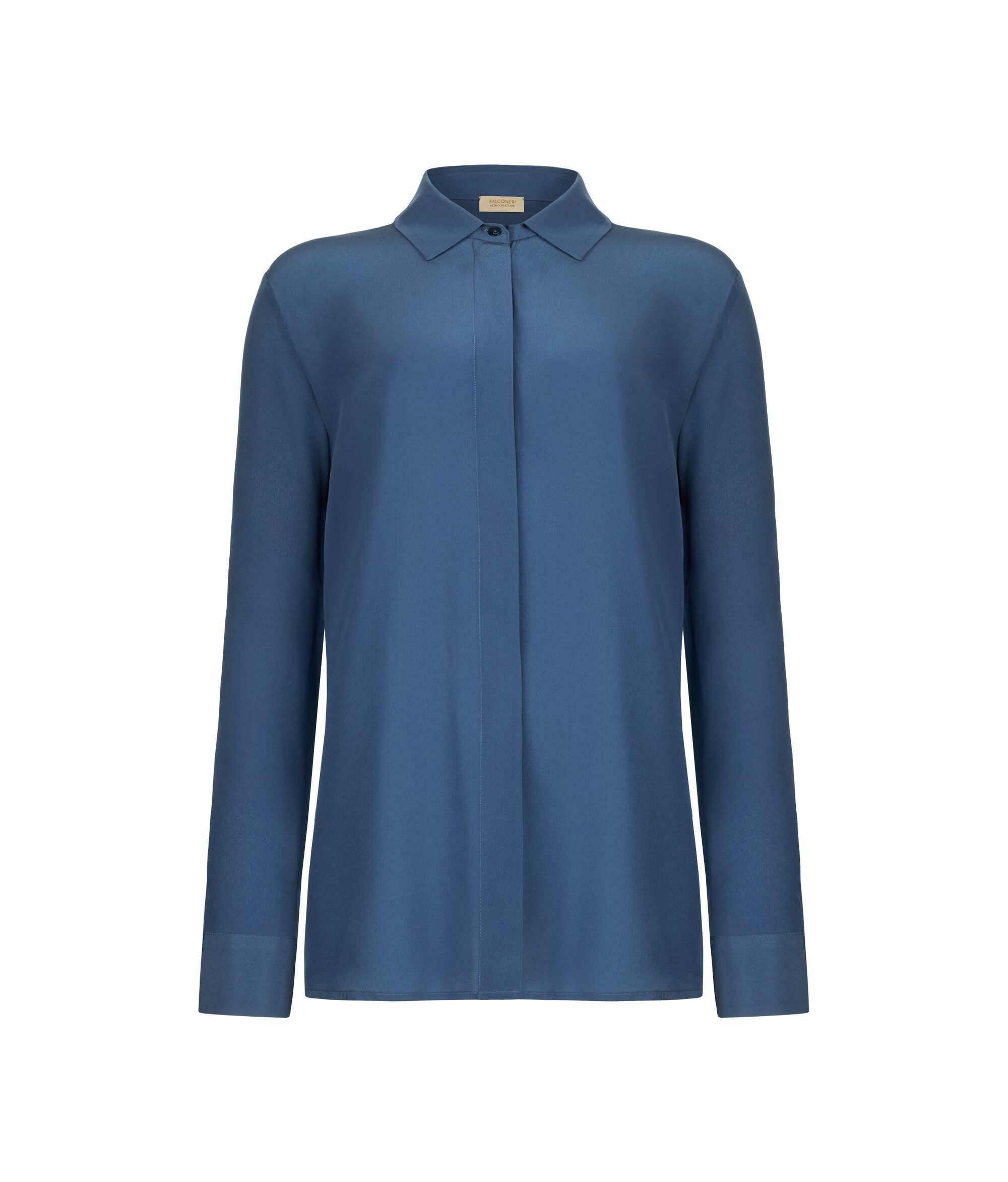 Camicia con Colletto in Seta