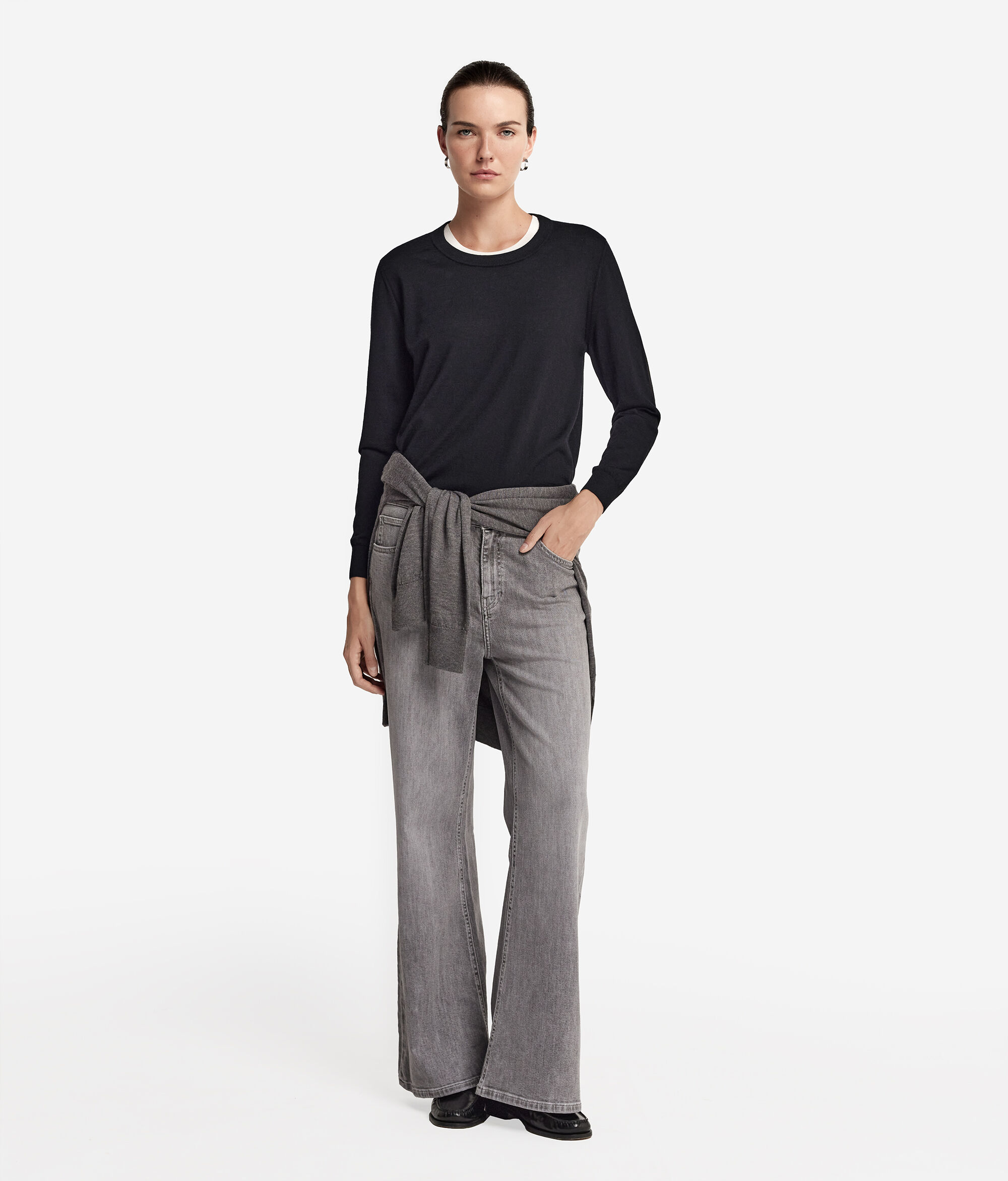 Crew Neck Ultrafine Cashmere Jumper