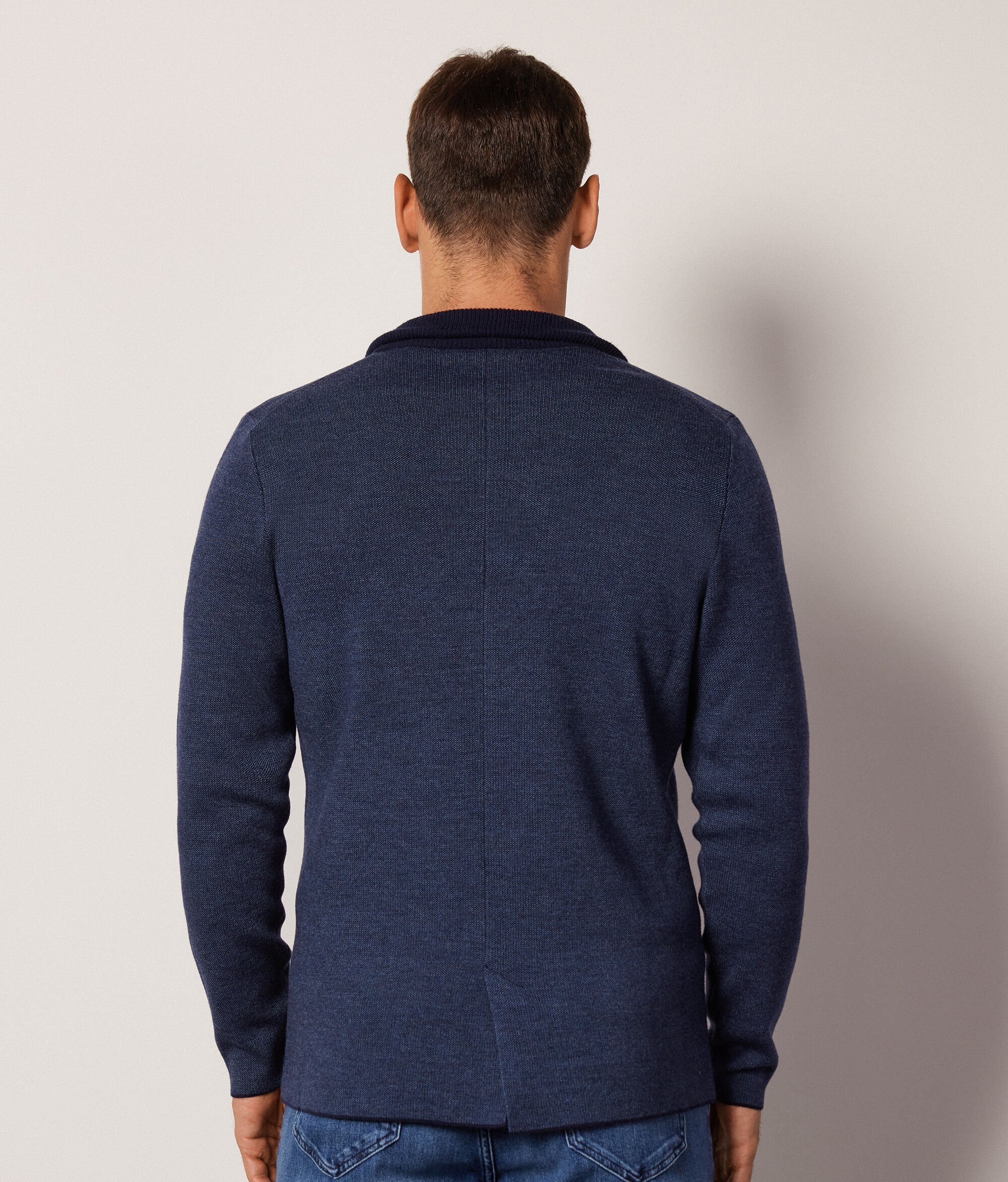 Chaqueta de tweed de hombre