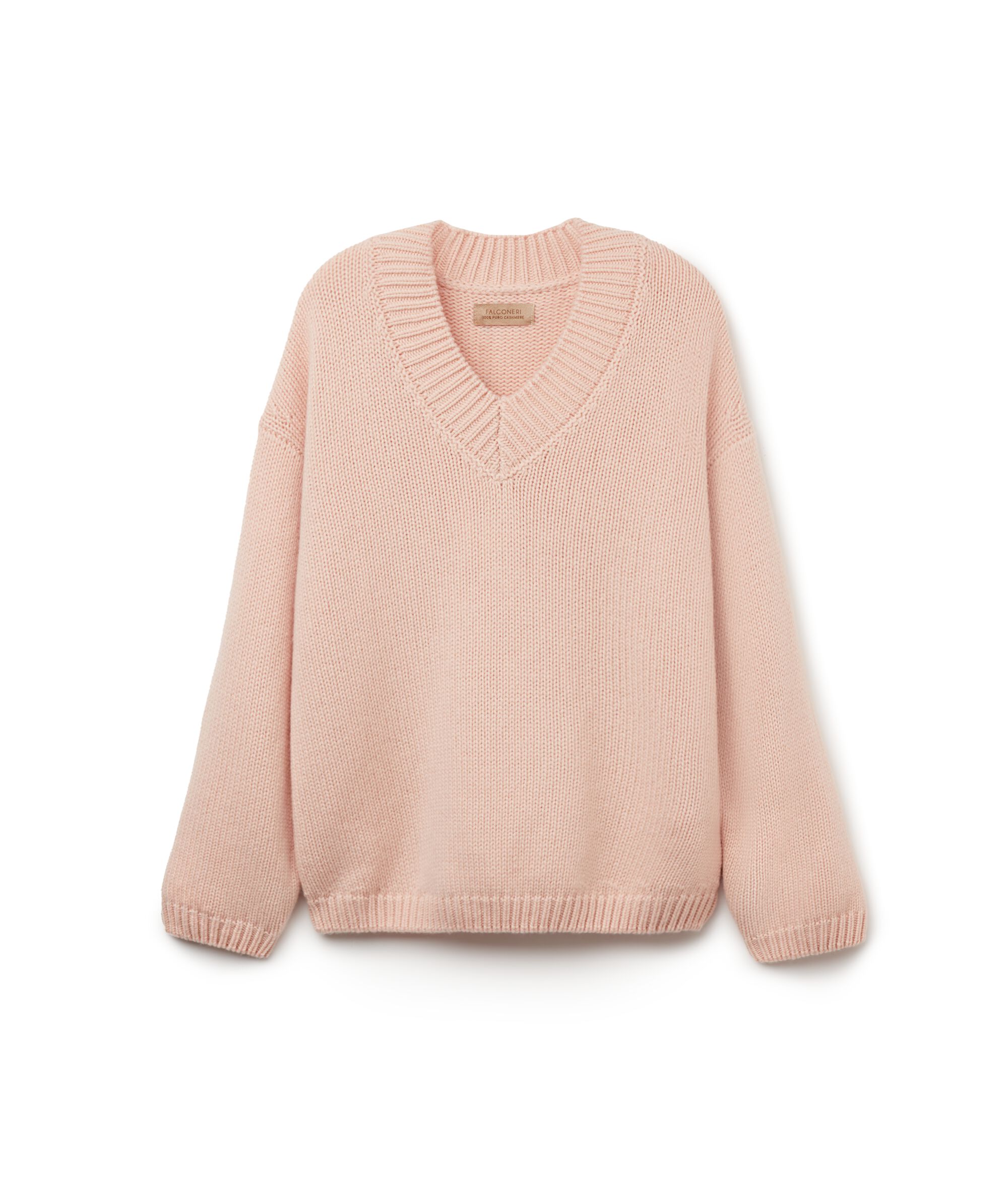 Ultrasoft Cashmere Tricot V-Neck Jumper