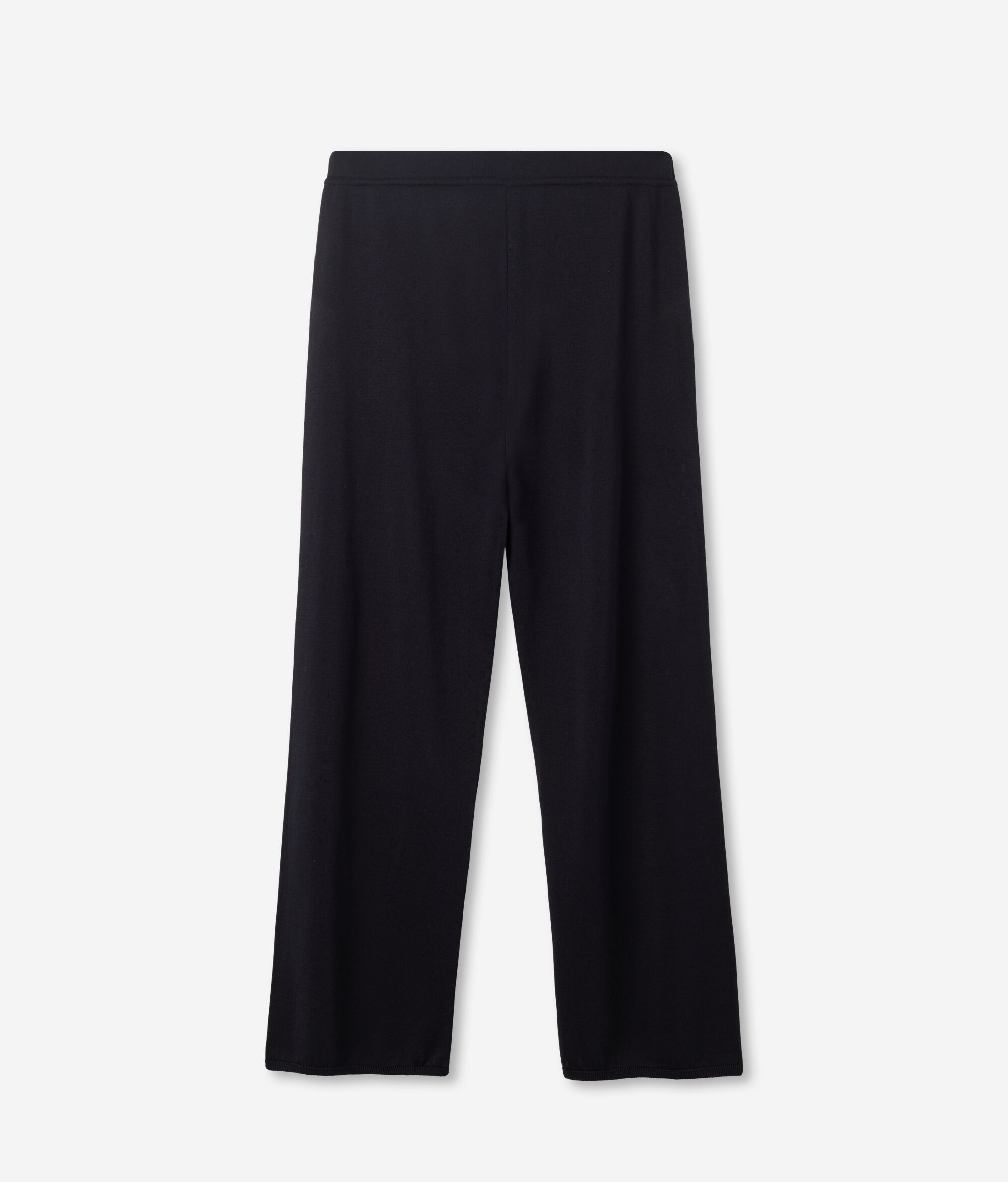 Silk and Cotton Palazzo Trousers