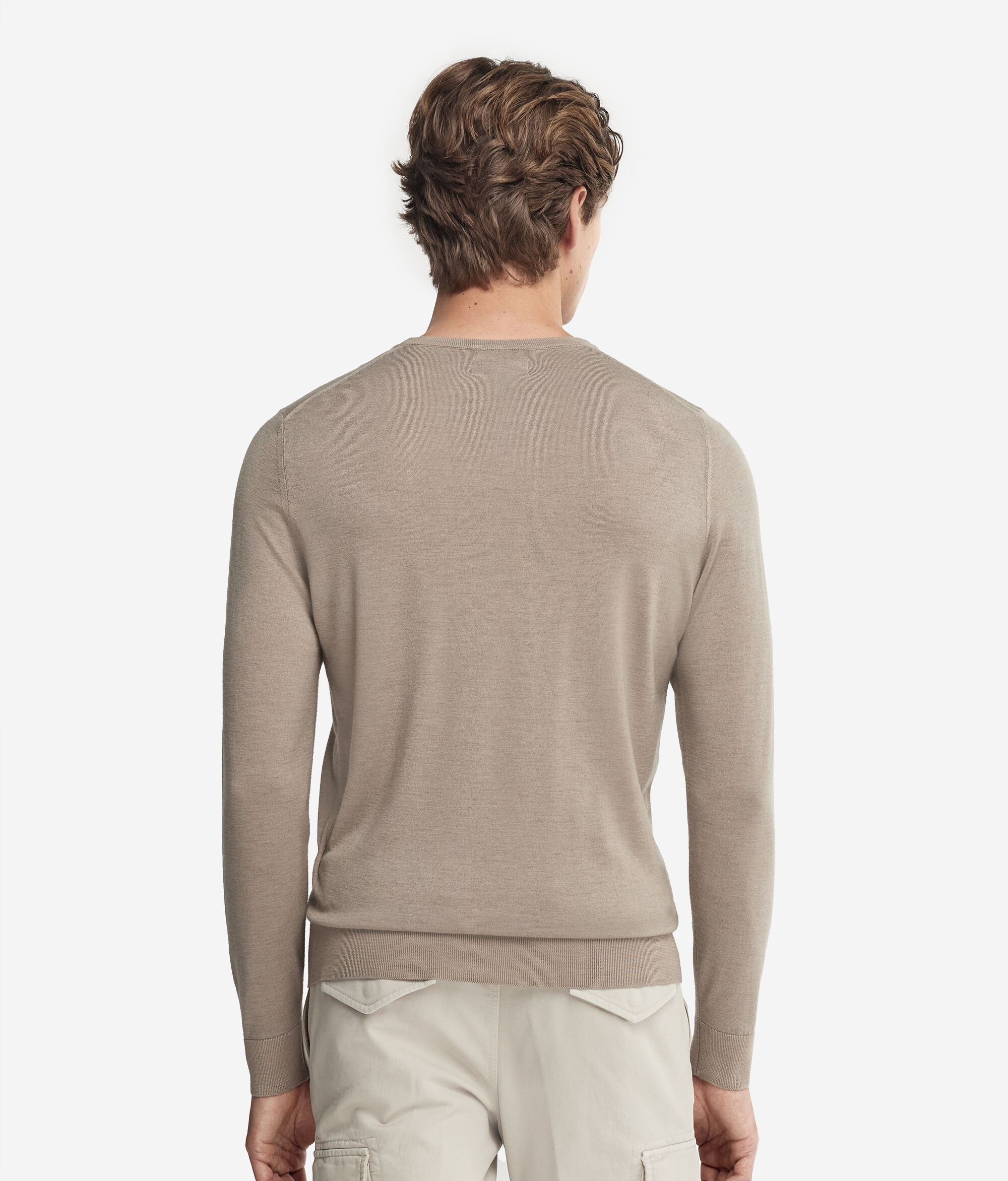 Round-Neck Ultrafine Cashmere Jumper