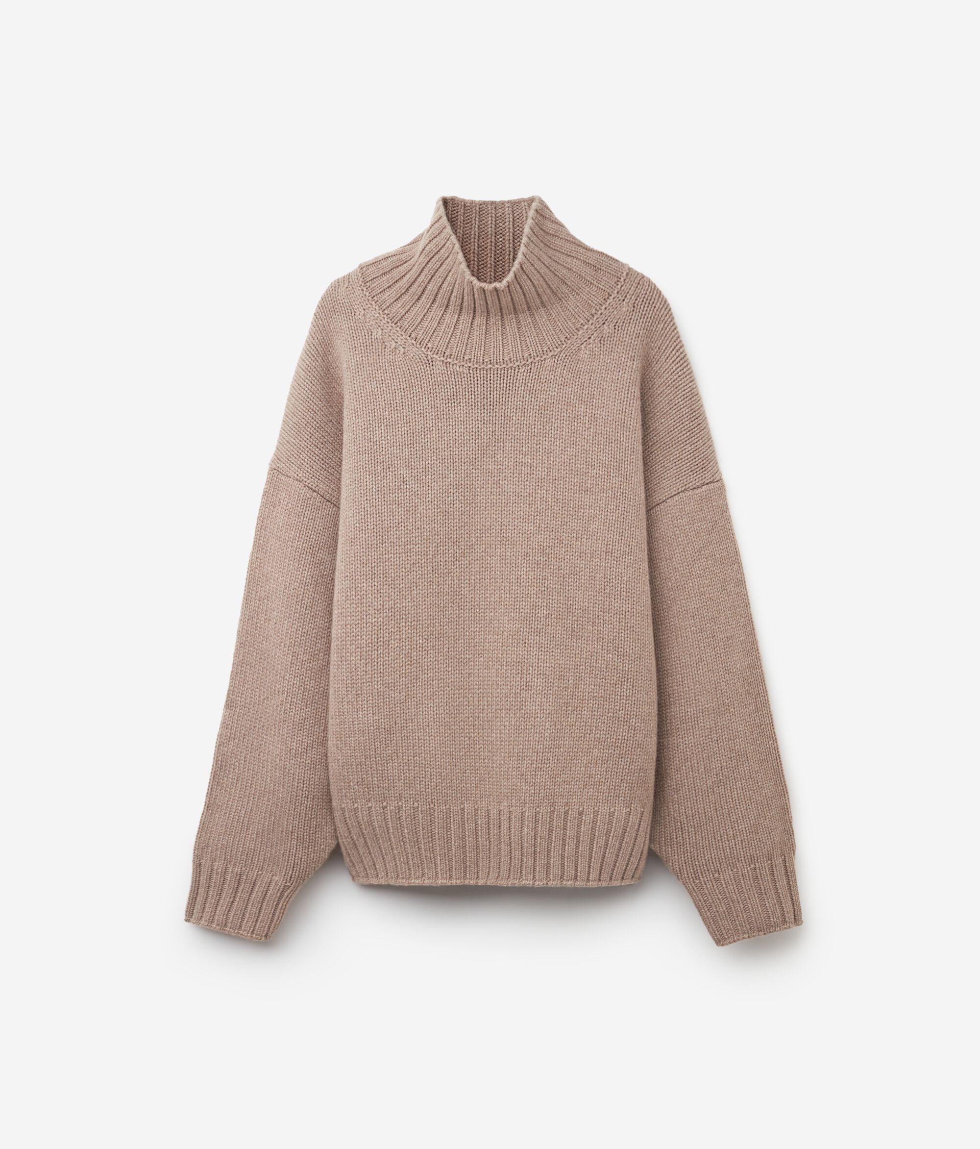 Bluză pe Gât din Tricot de Cașmir
