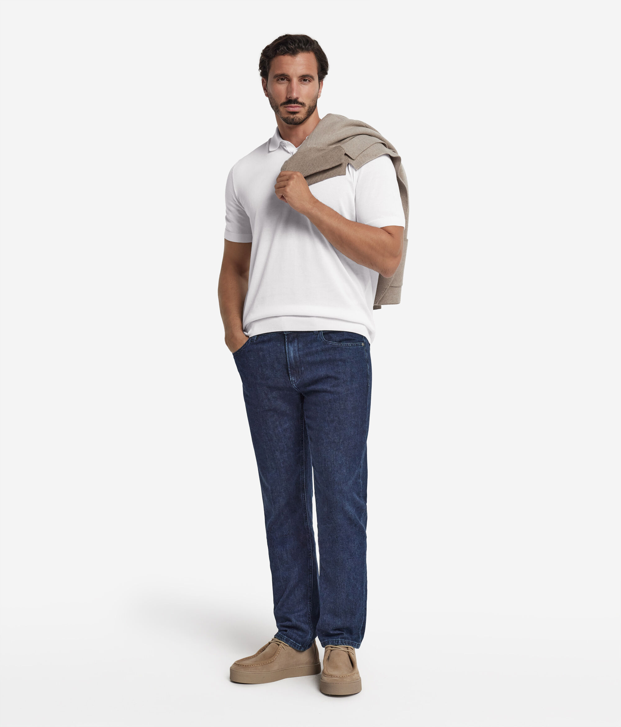 Poloshirt mit kurzen Ärmeln aus Baumwolle Fresh