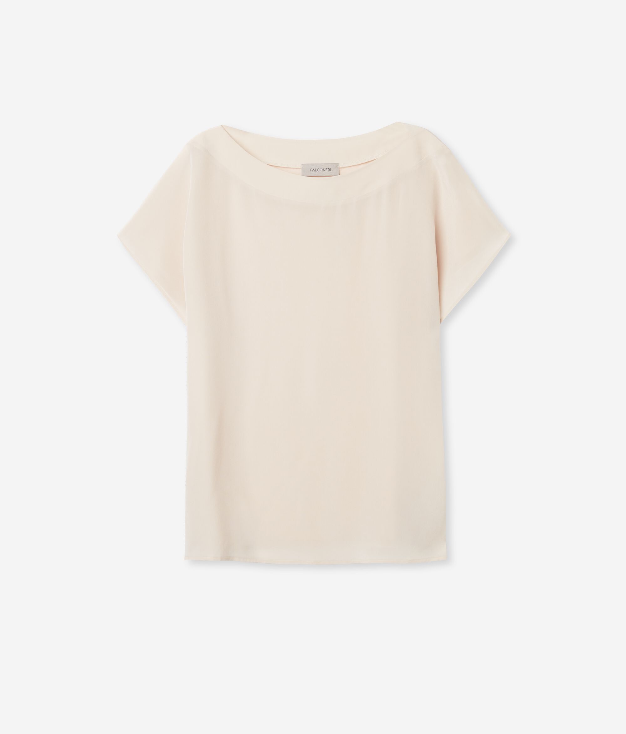 U-Boot-T-Shirt aus Seide und Modal