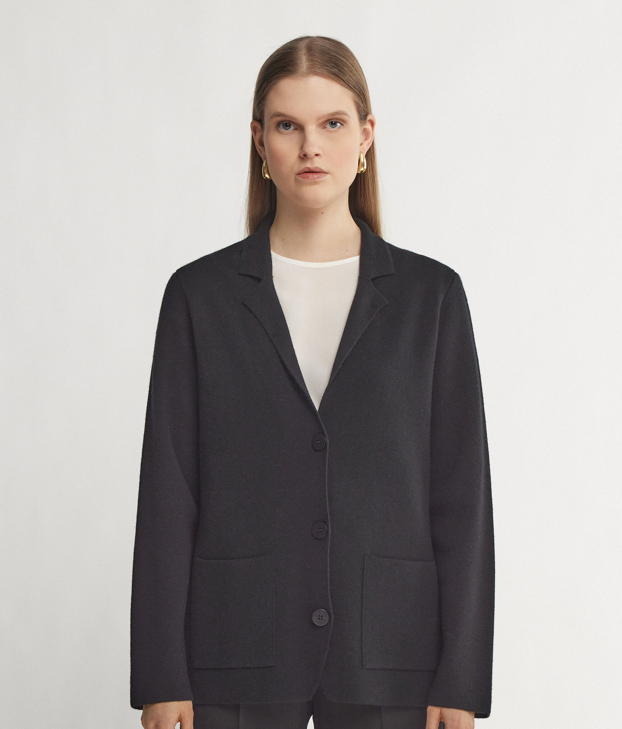 Gyapjú Tweed Blézer