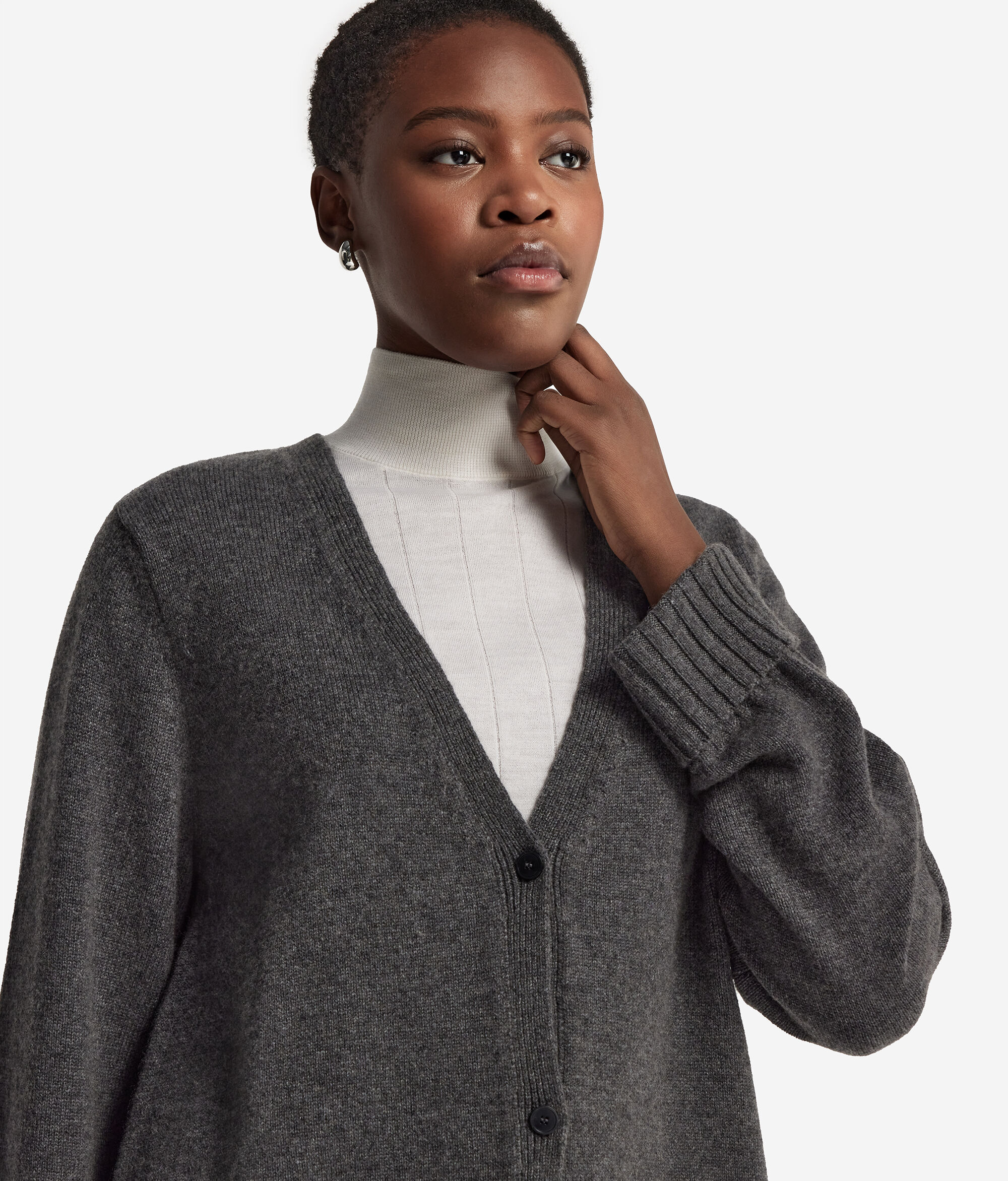 Ultrasoft Cashmere V-Neck Cardigan