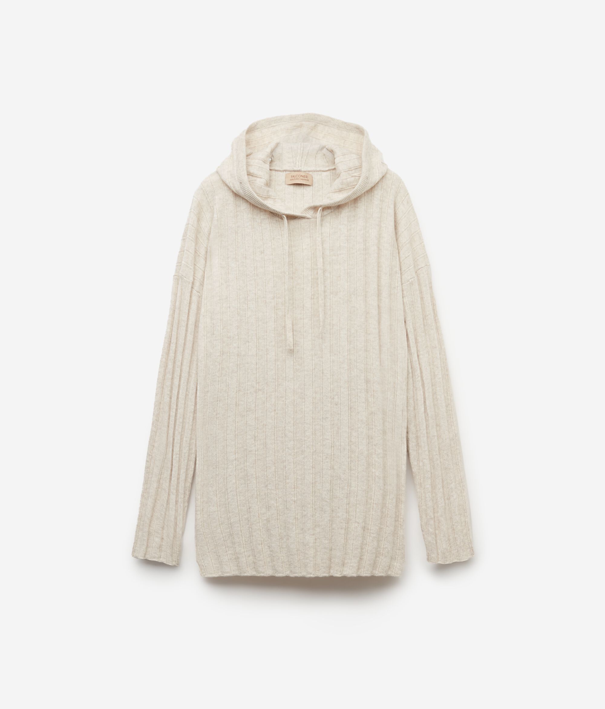 Dessuadora de canalé de cashmere ultrasoft