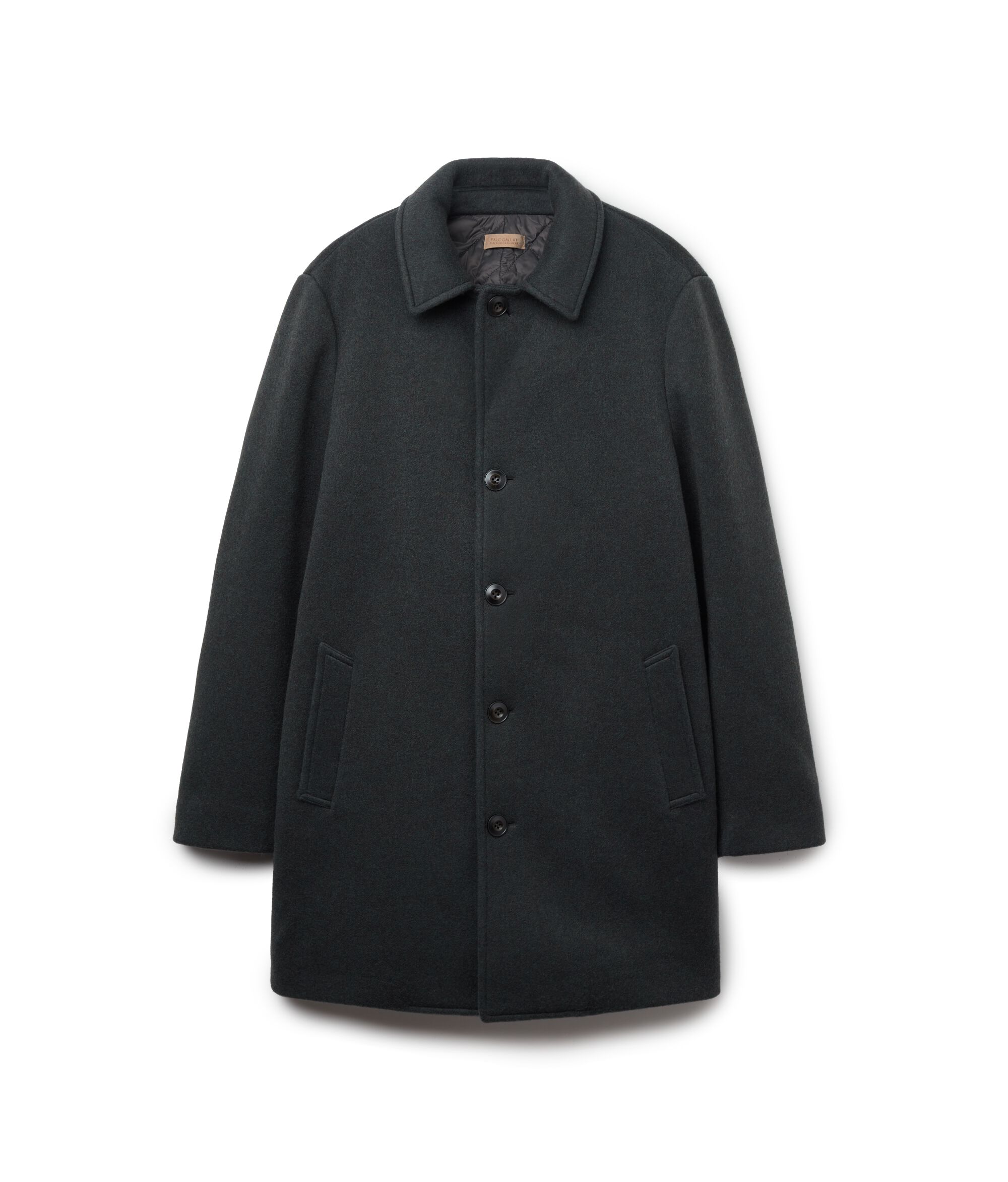 Abrigo con cierre recto de Cashmere Ultrasoft
