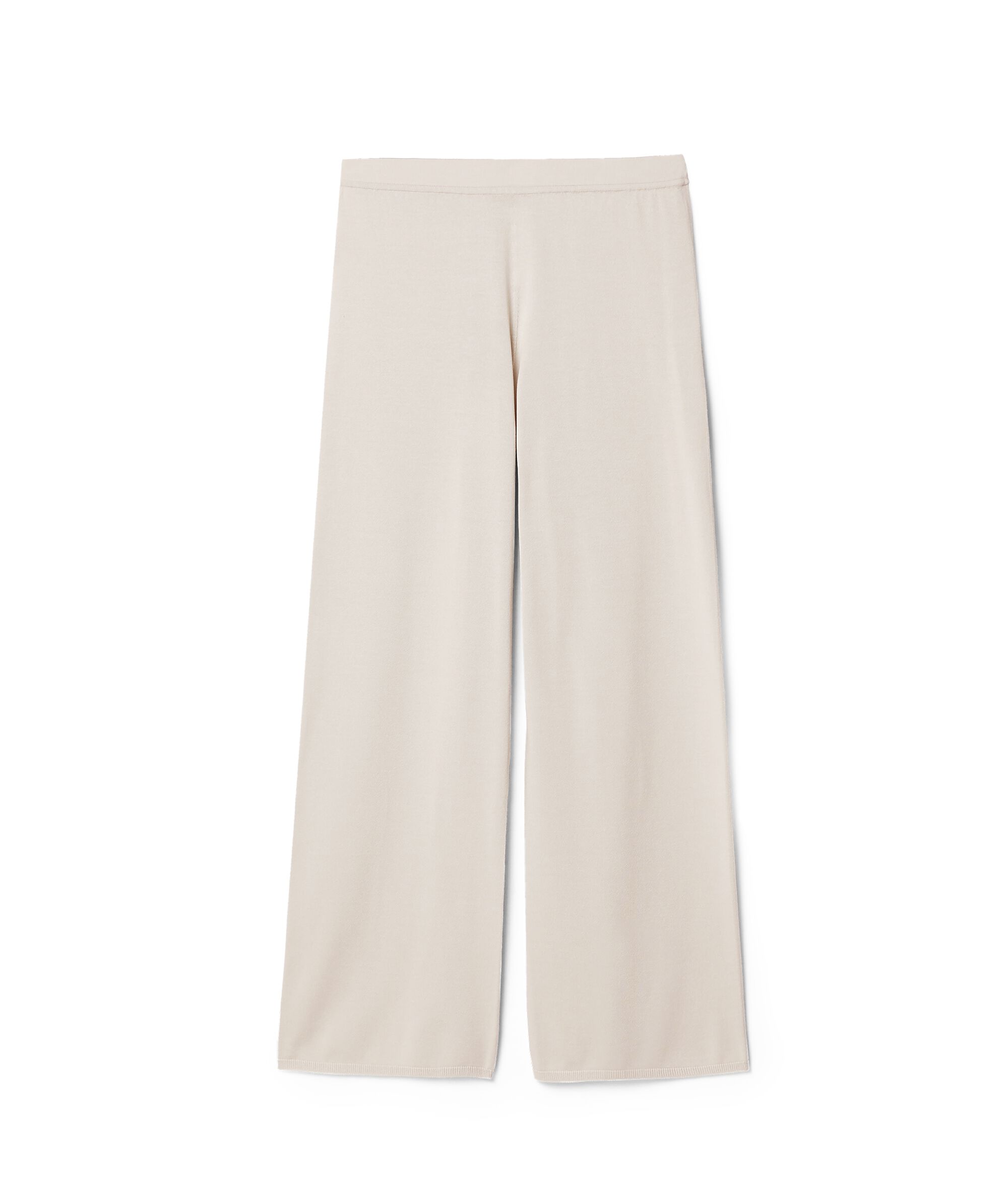 Silk and Cotton Palazzo Trousers