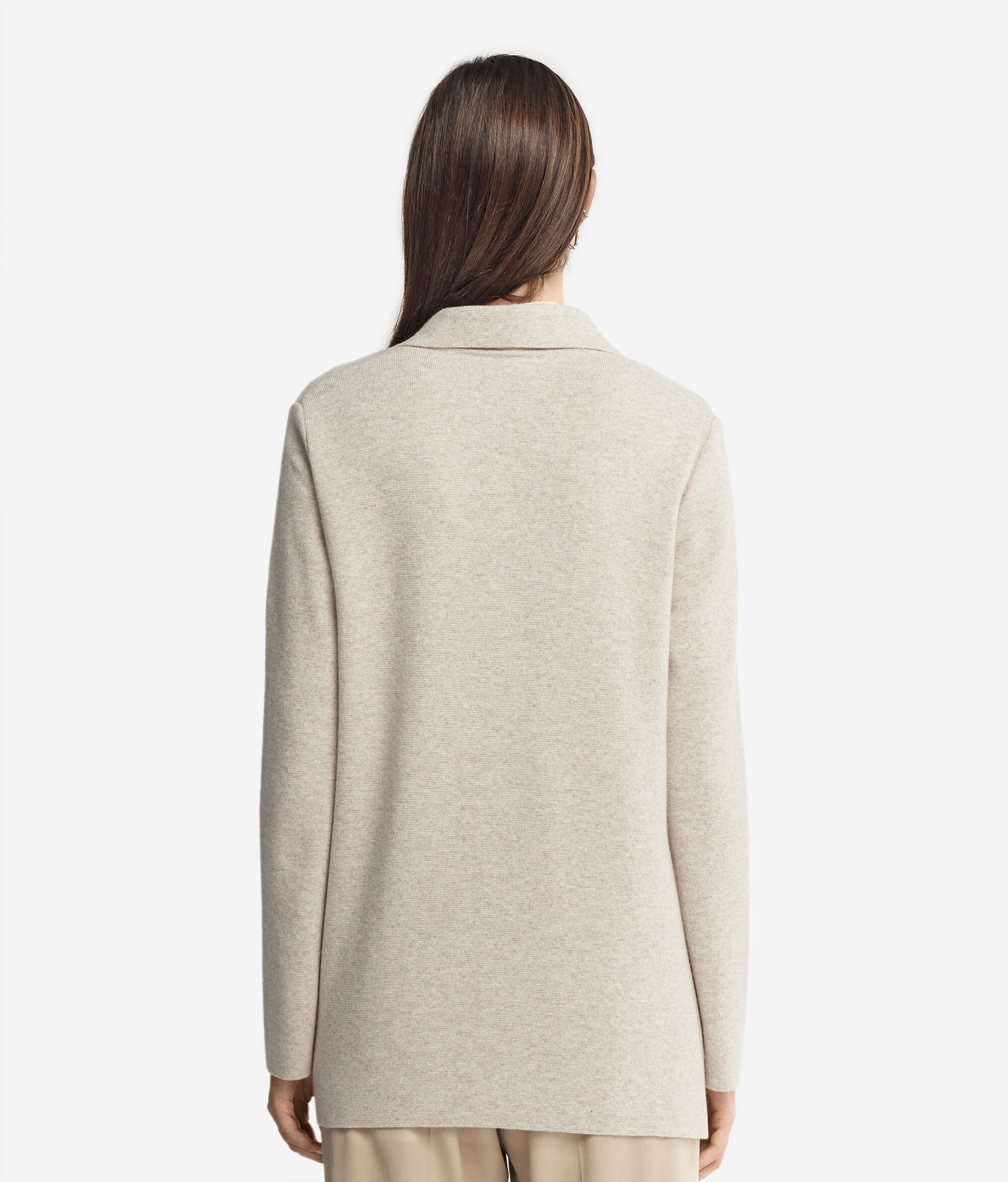 Double-Breasted Ultrasoft Cashmere Jacket