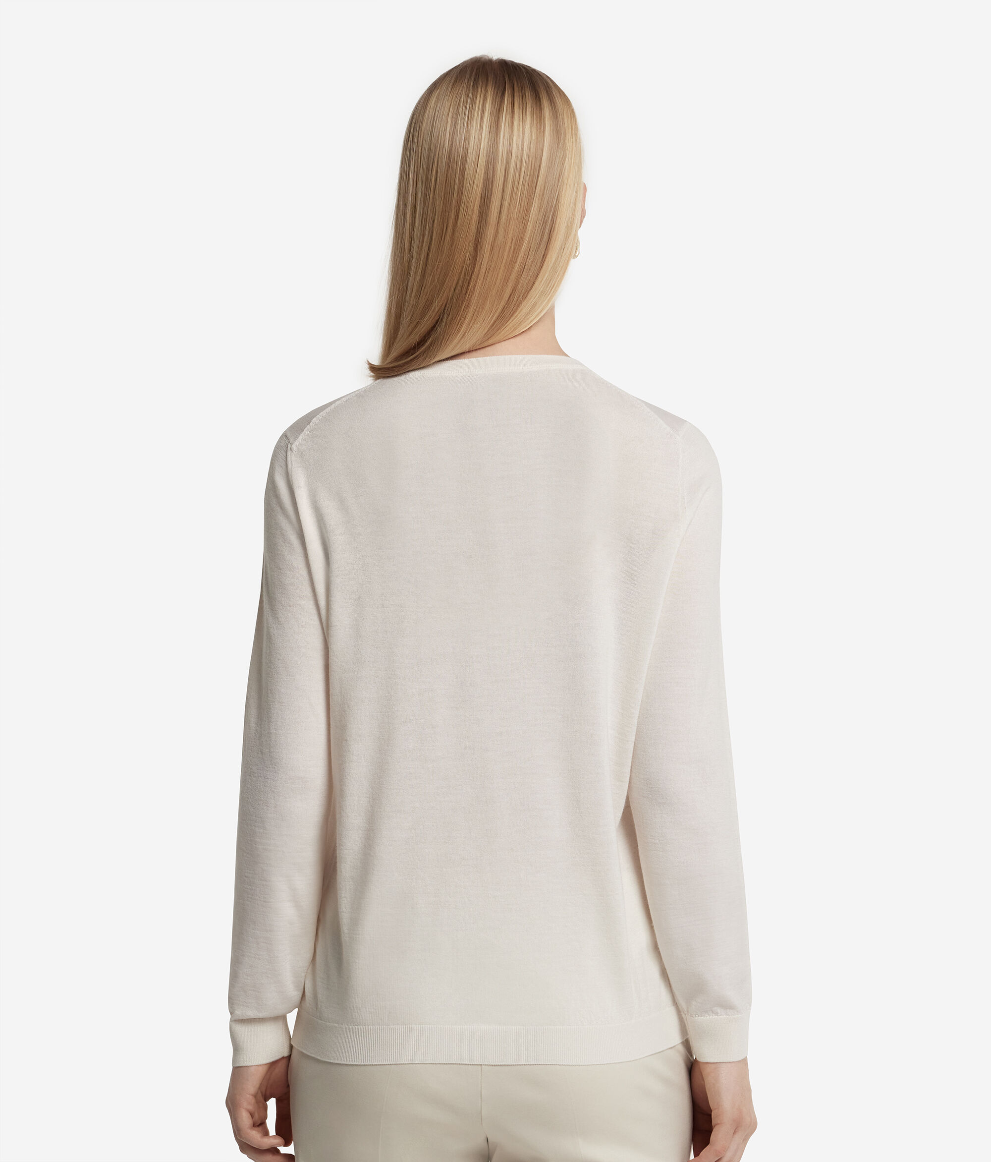Ultrafine Cashmere Yuvarlak Yaka Hırka