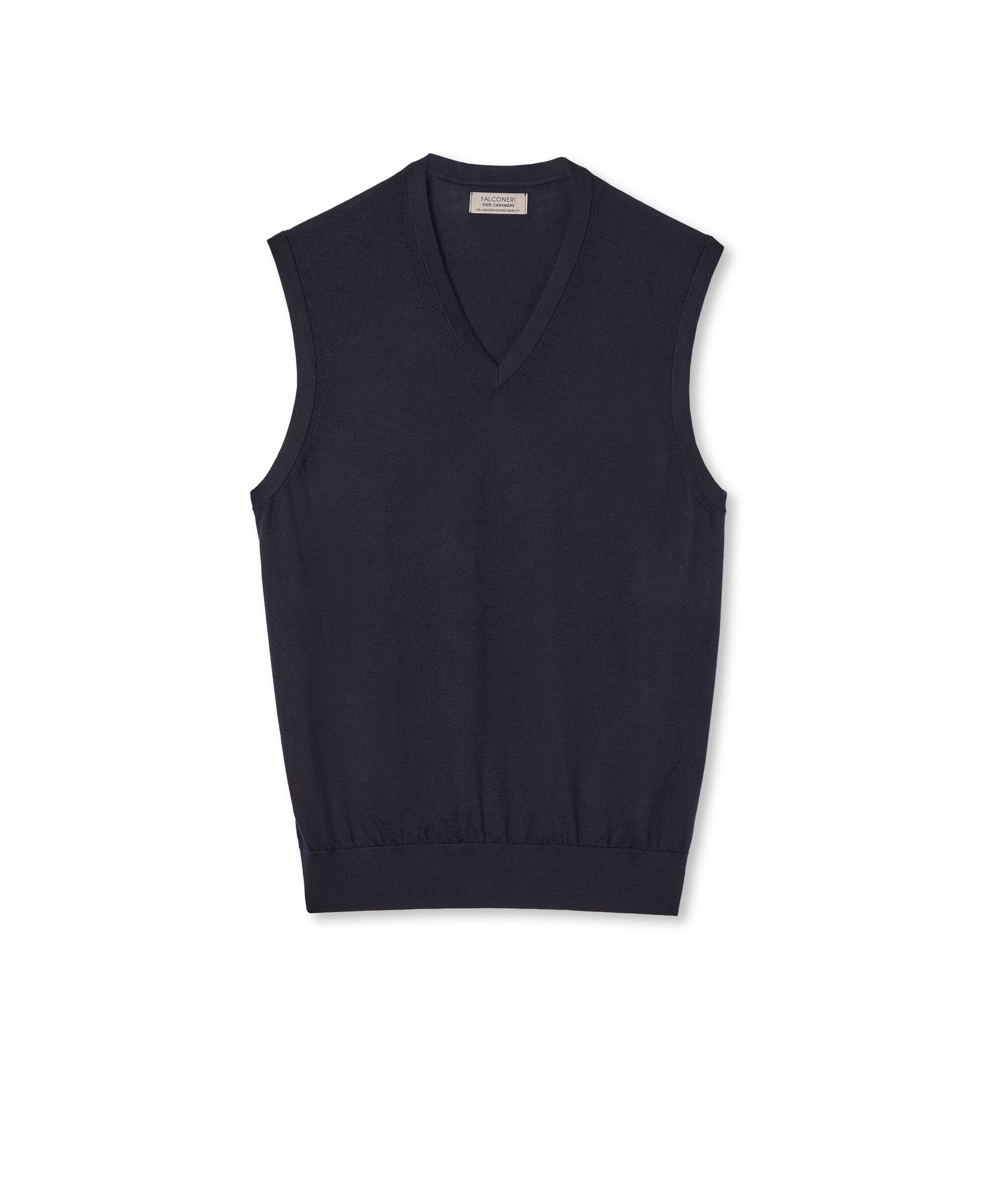 Ultrafine Cashmere Sleeveless V-Neck Jumper