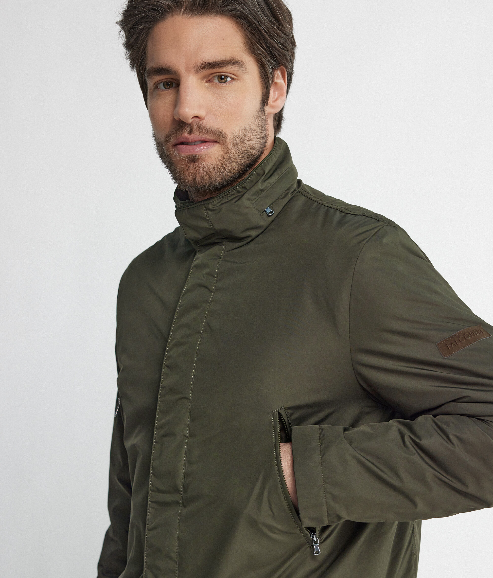 Parka technique en cachemire
