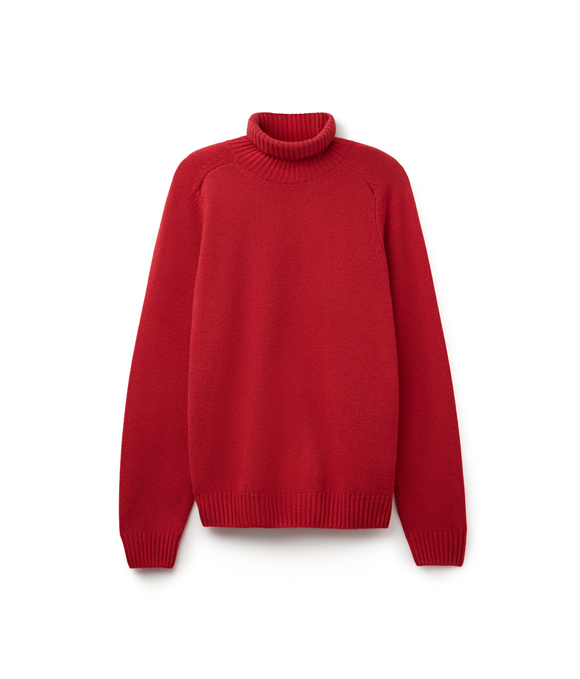 Jersey de cuello vuelto de cashmere ultrasoft