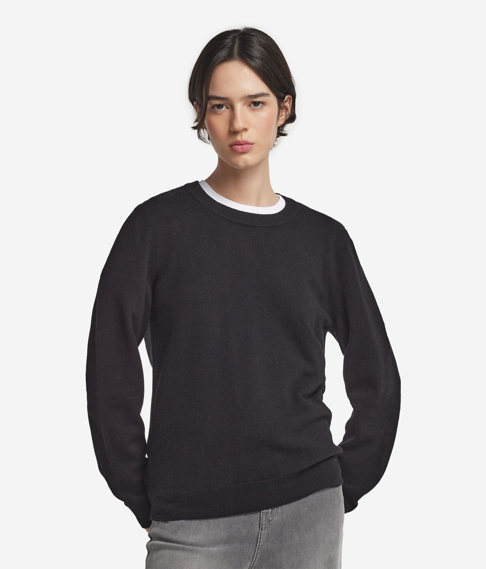 Maglia girocollo in Cashmere Ultrasoft