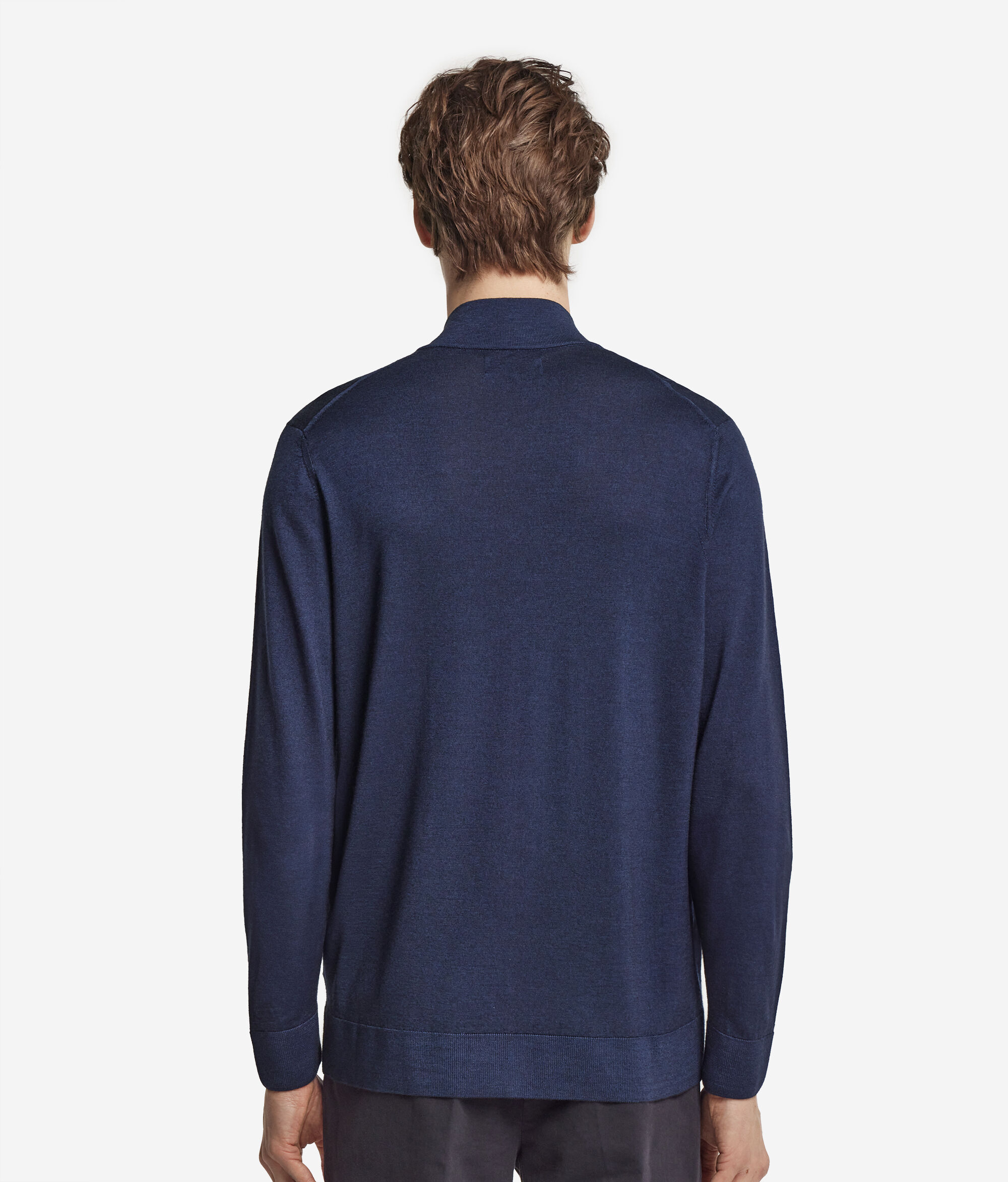Cardigan mit Reißverschluss aus Kaschmir