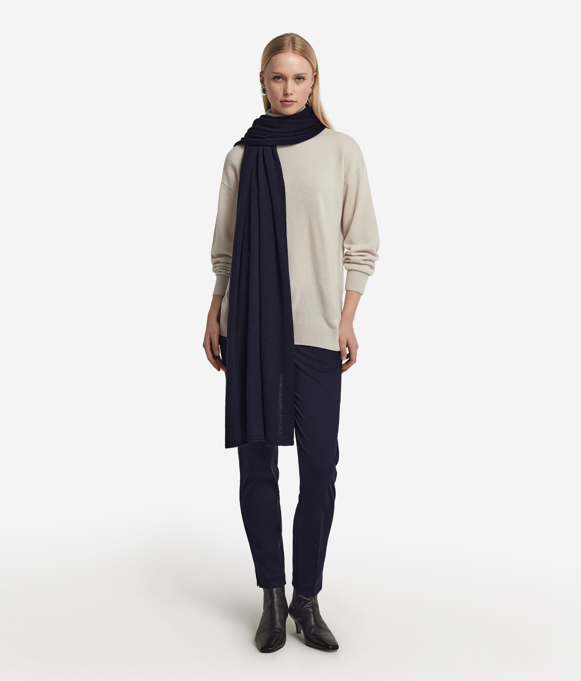 Étole en cachemire femme