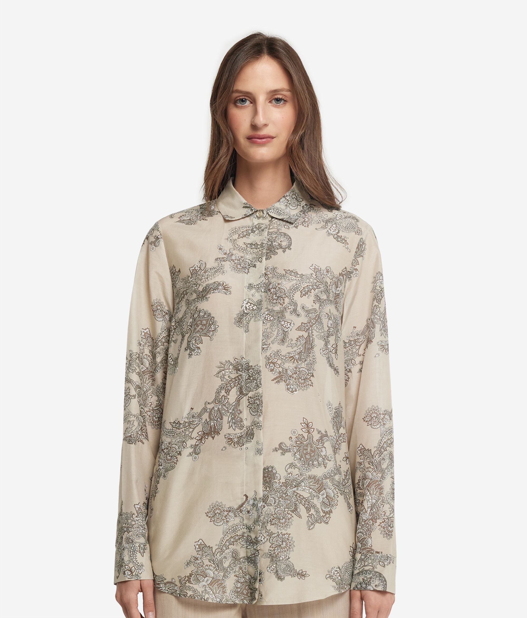 Camicia Mussola Stampata