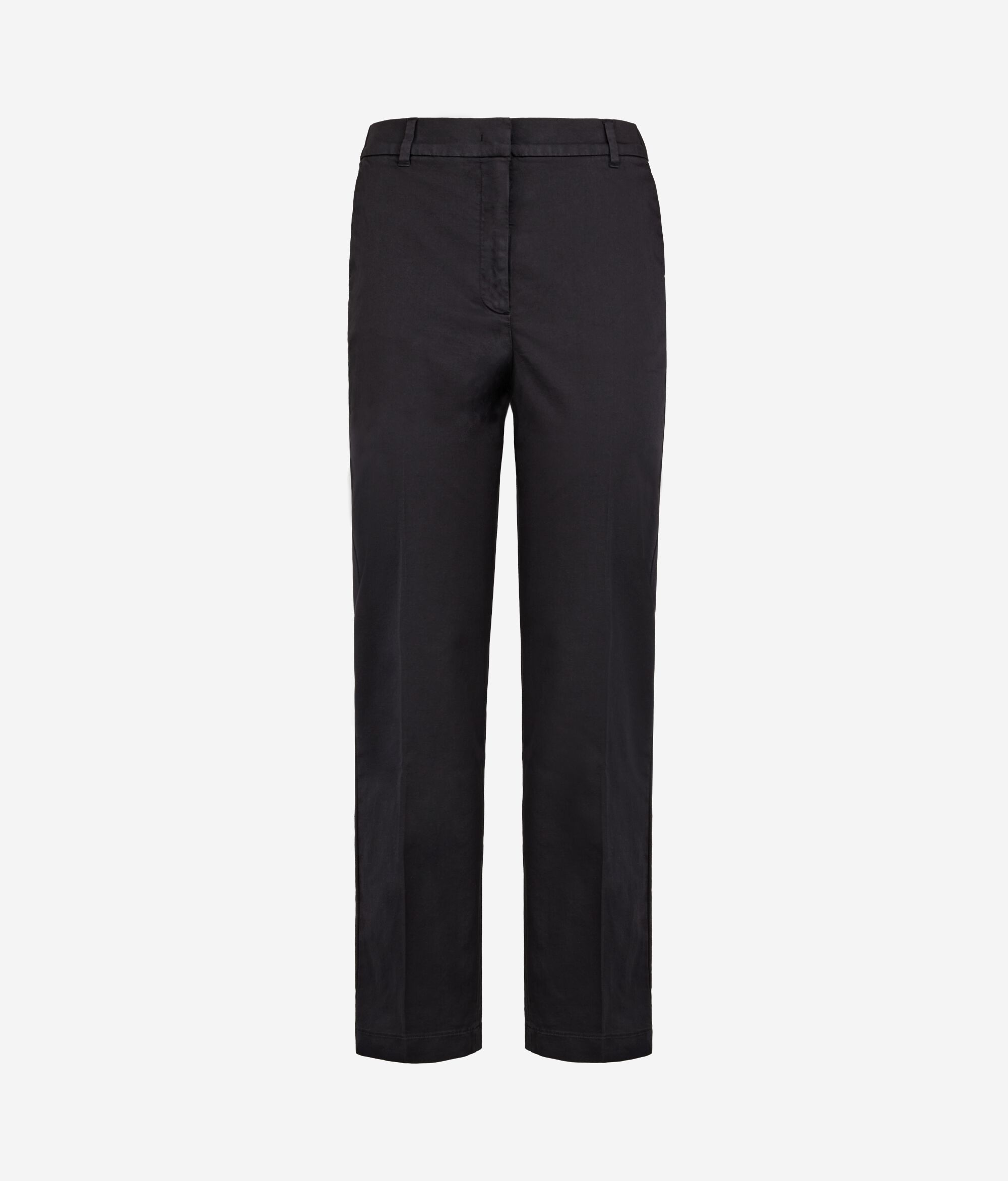 Zippered Cigarette Pants
