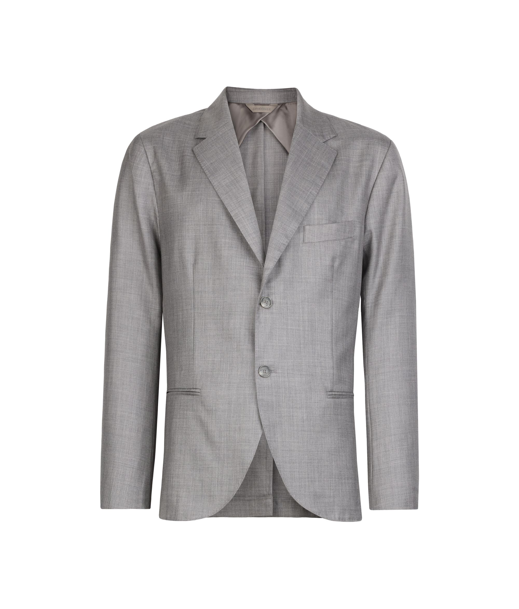 Veste à boutonnage simple en cachemire et soie